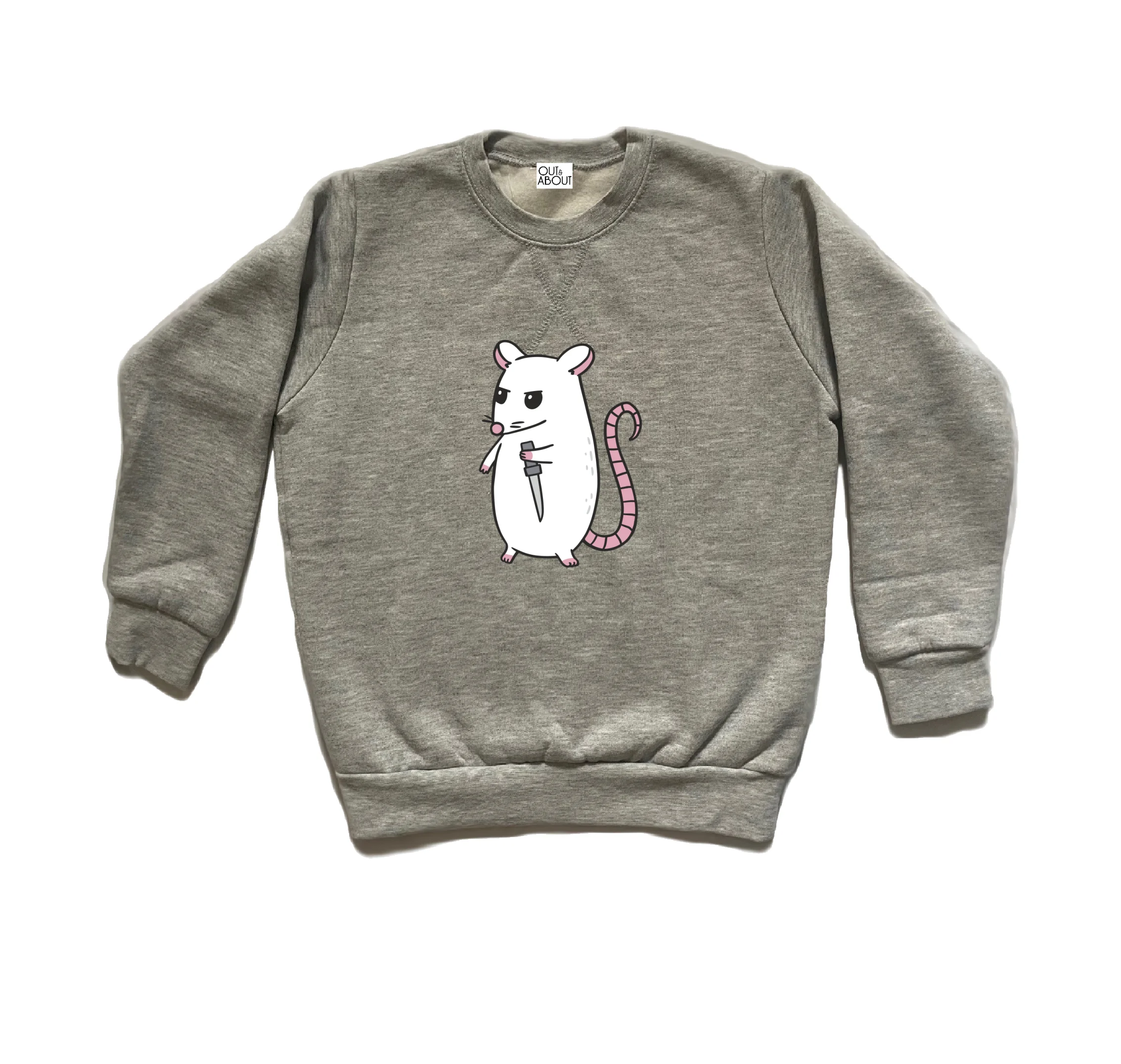 סווטשירט עכבר פסיכופת