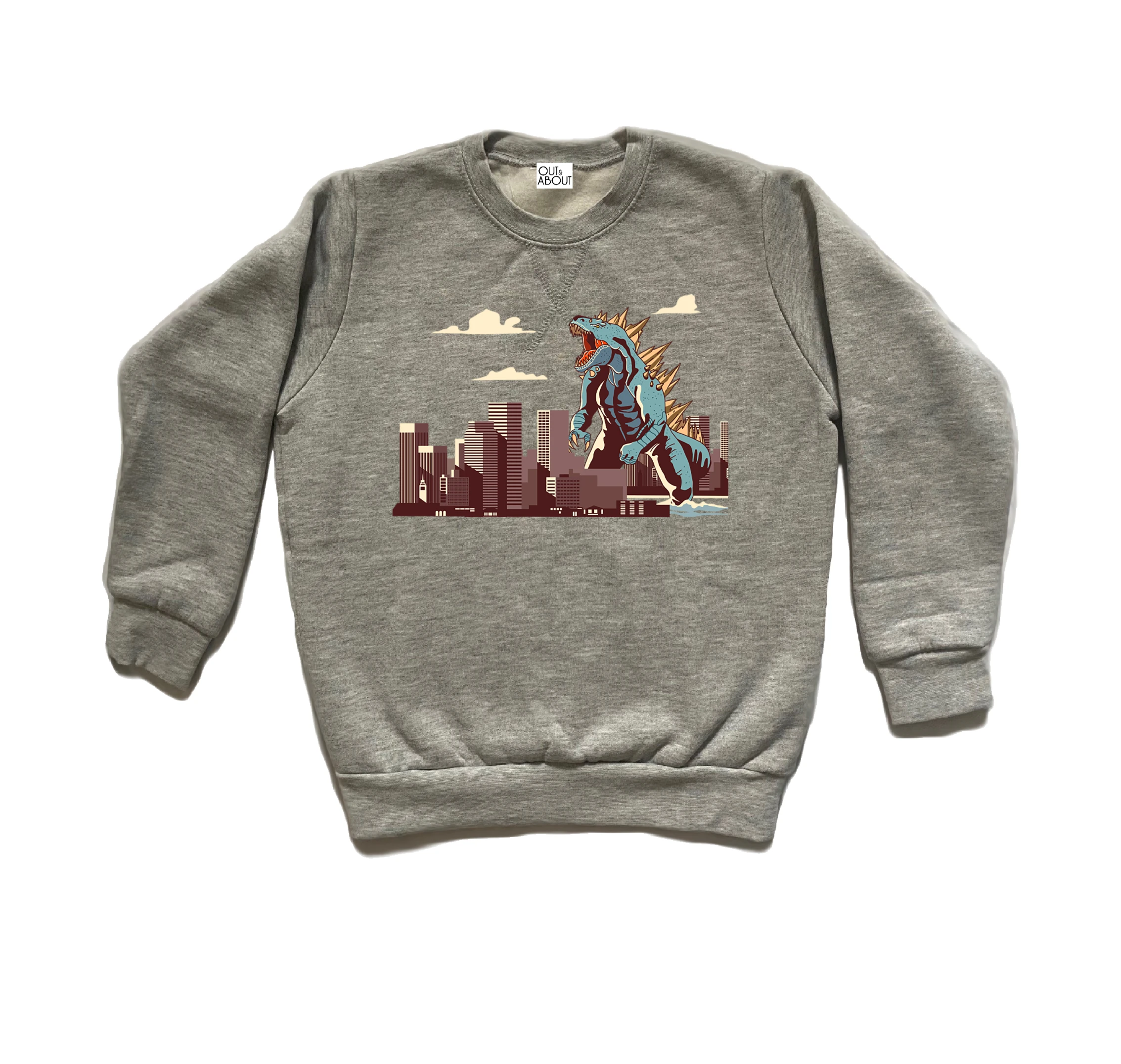 סווטשירט גודזילה בעיר סווטשירט גודזילה בעיר