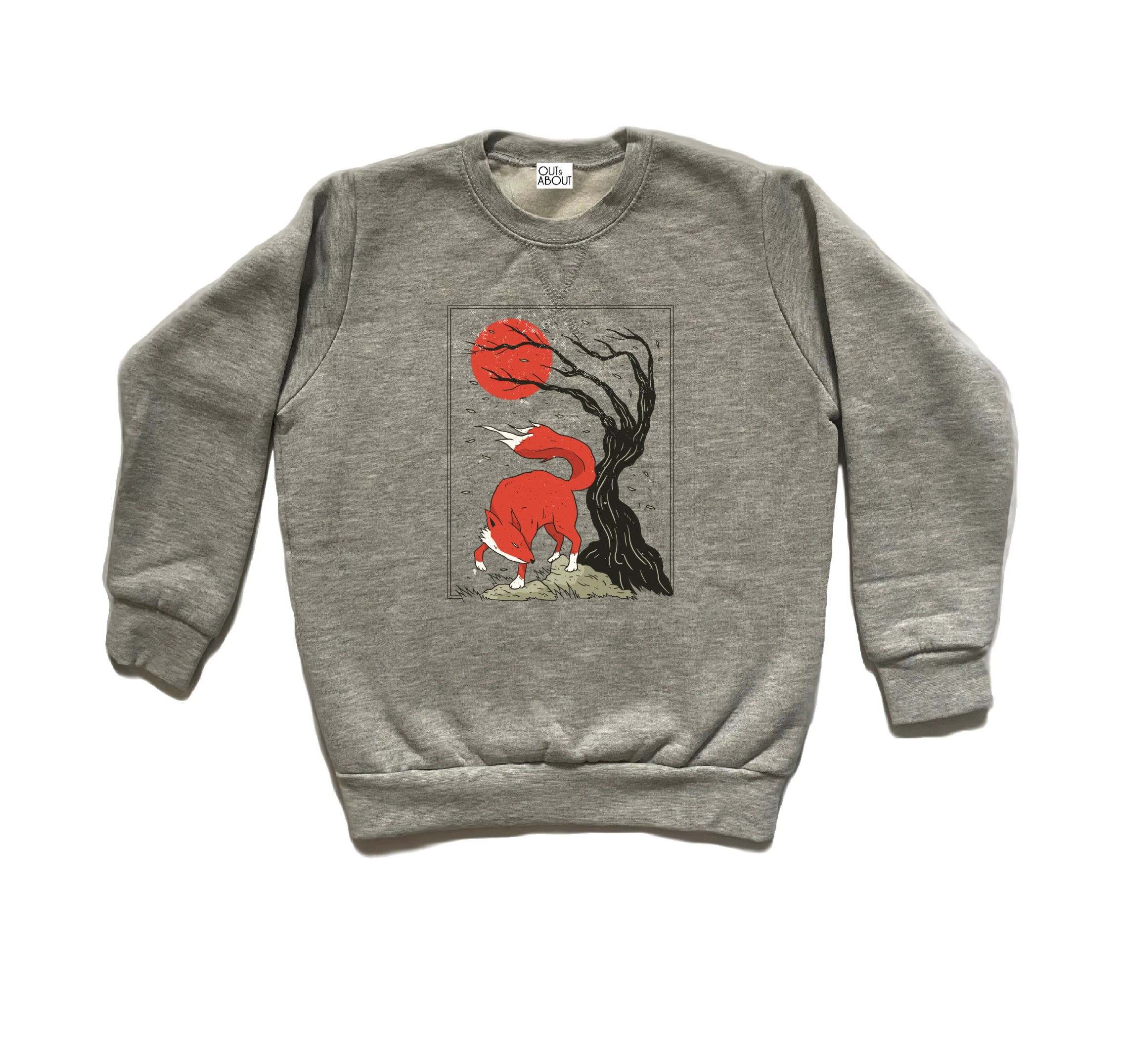 סווטשירט שועל  בסערה