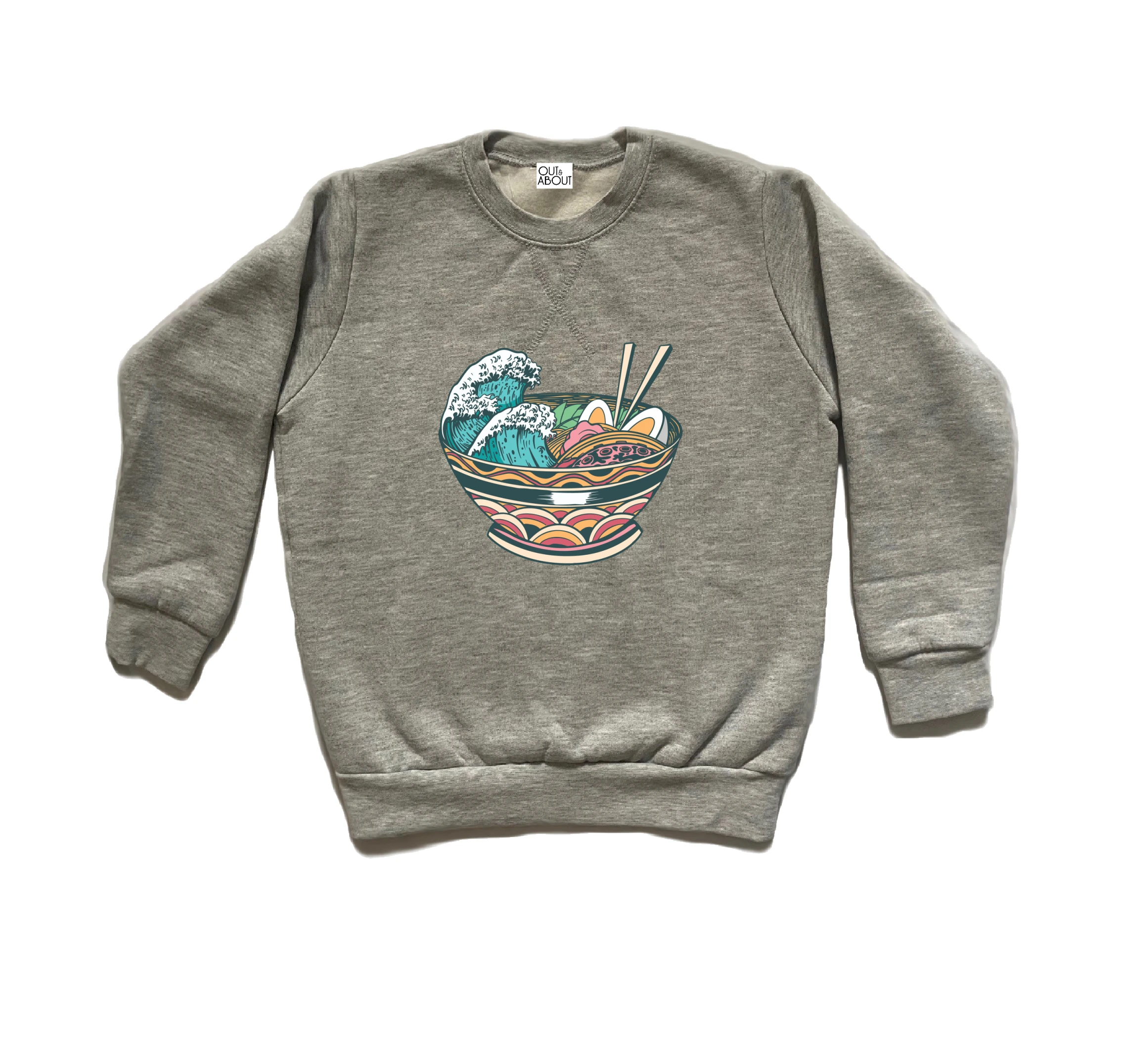 סווטשירט ראמן גלים