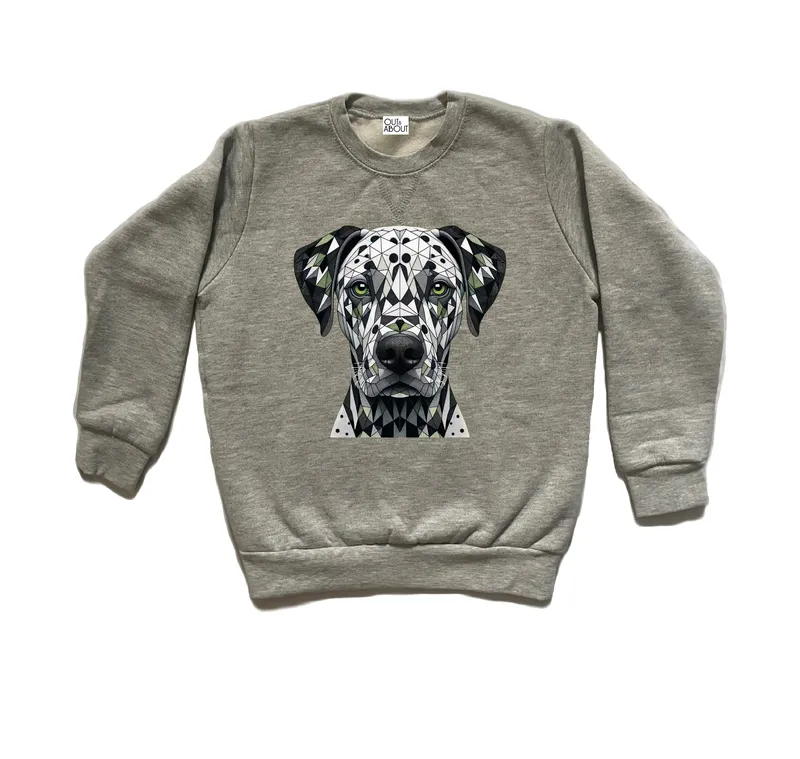 Sweatshirt Triangulated dog 8