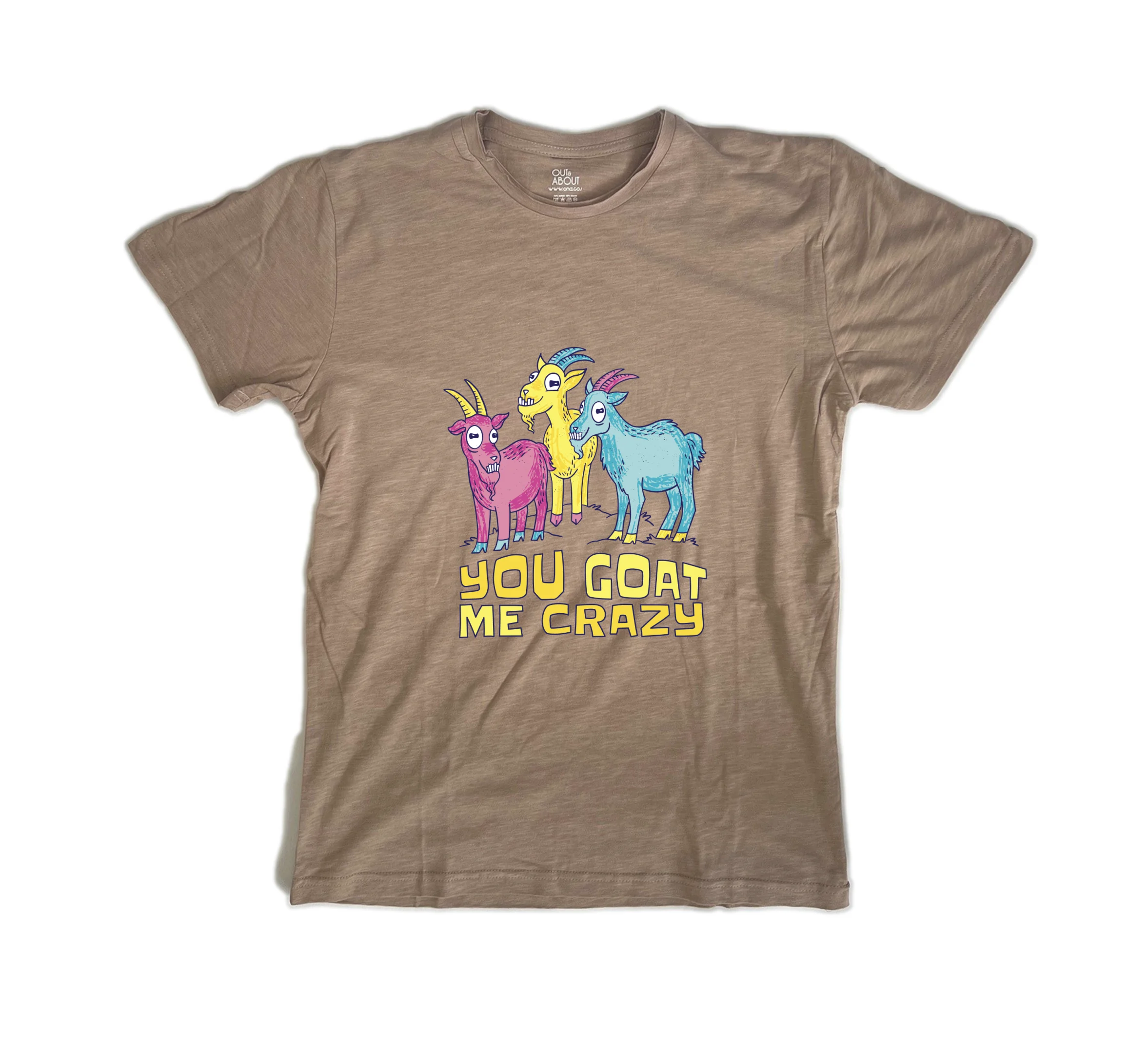 חולצת פרמיום you goat me crazy חולצת פרמיום you goat me crazy