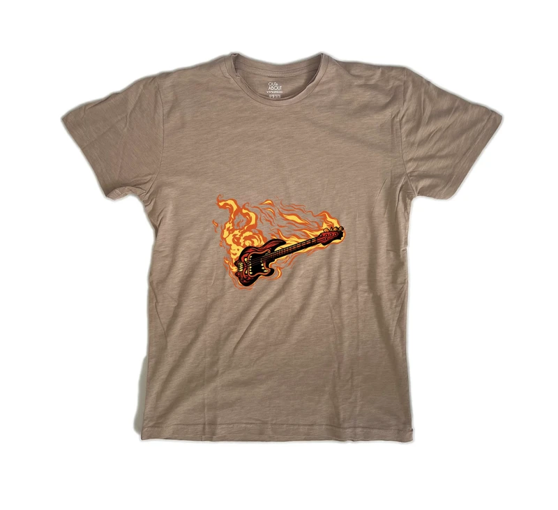 פרמיום טי גיטרה בוערת