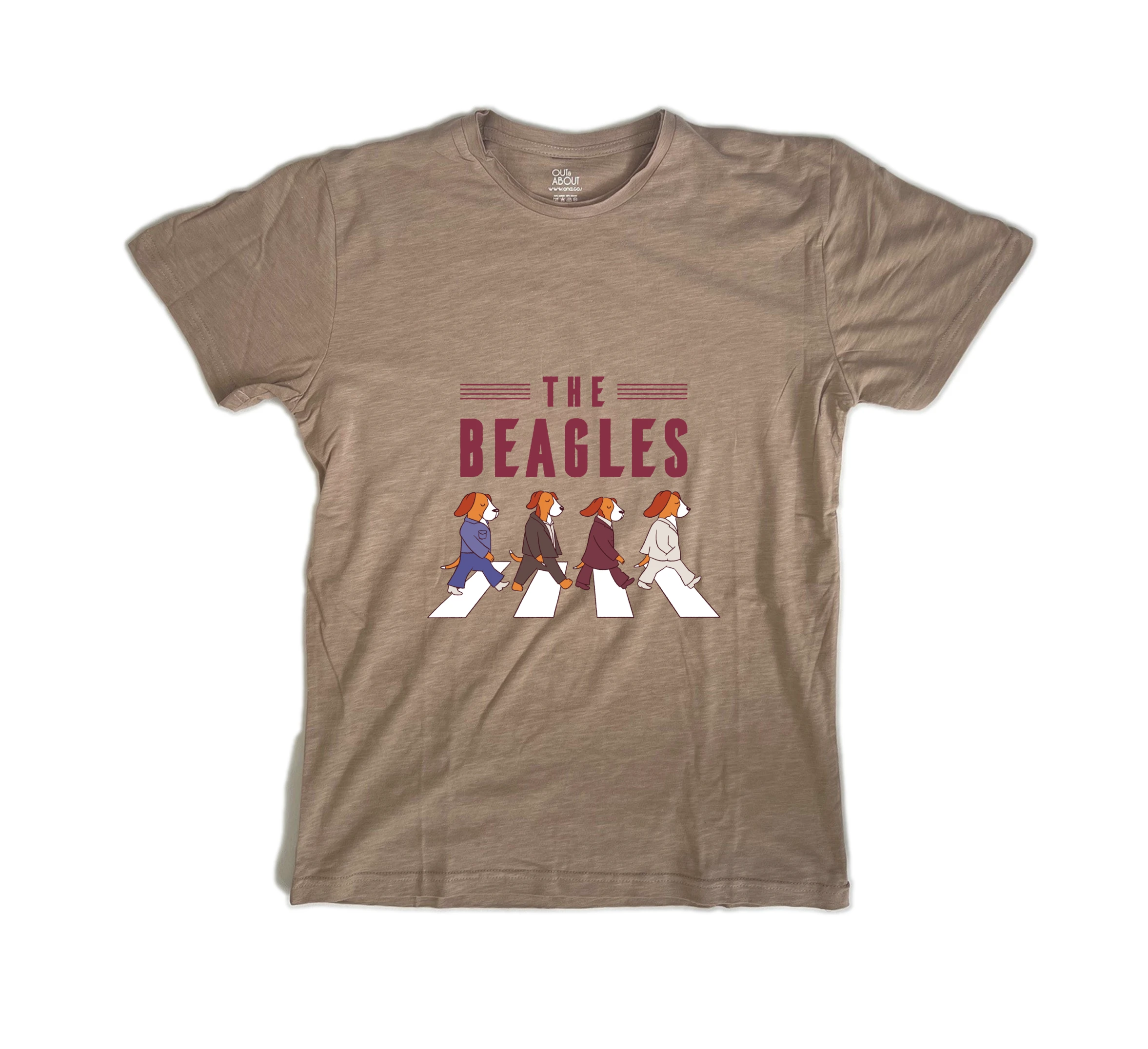 פרמיום טי The Beagles - מוקה, XL