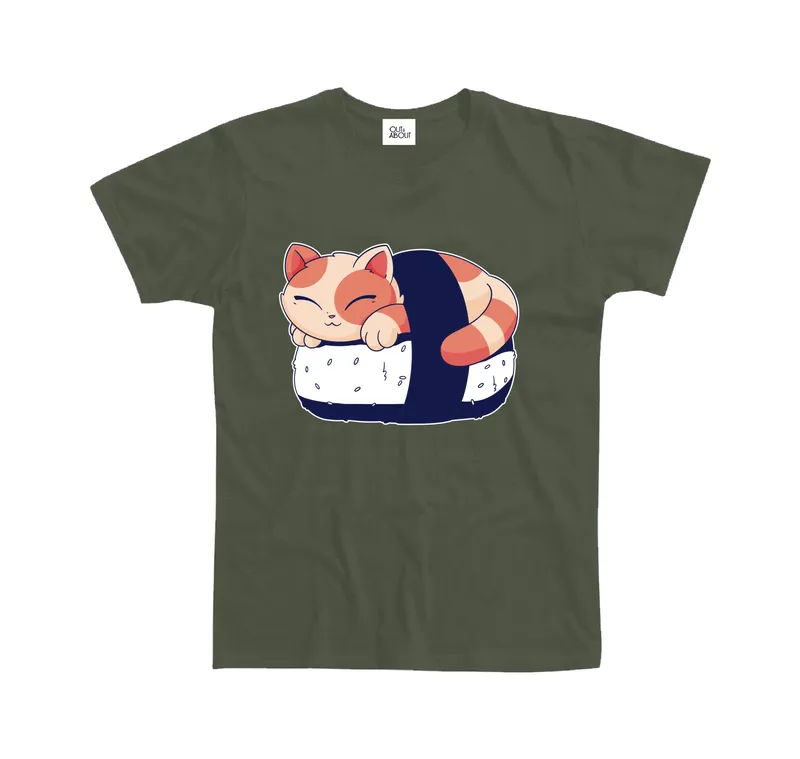 Basic Sushi Cat Tee