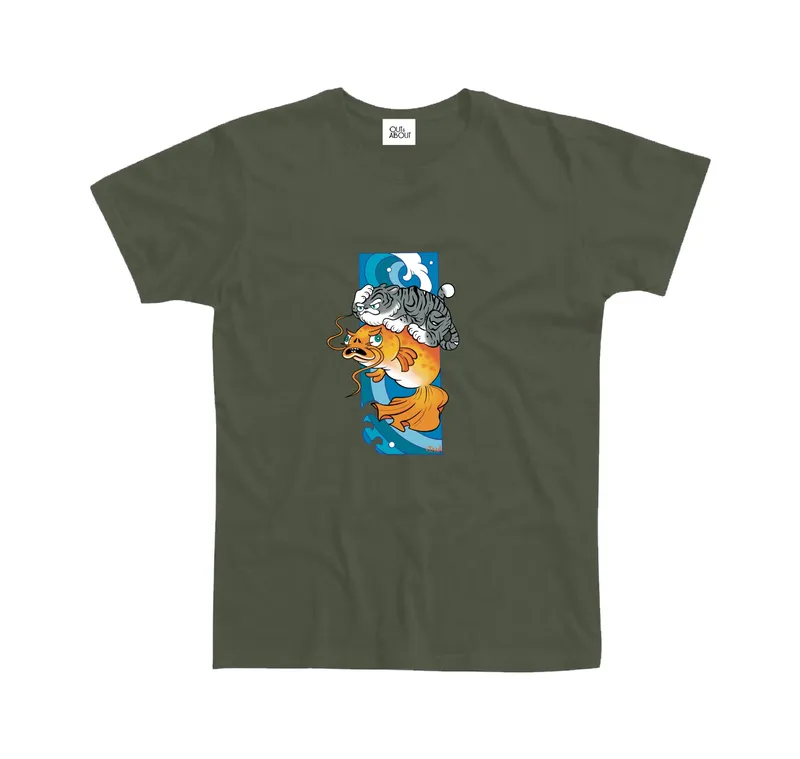 Basic T-shirt Tiger koi