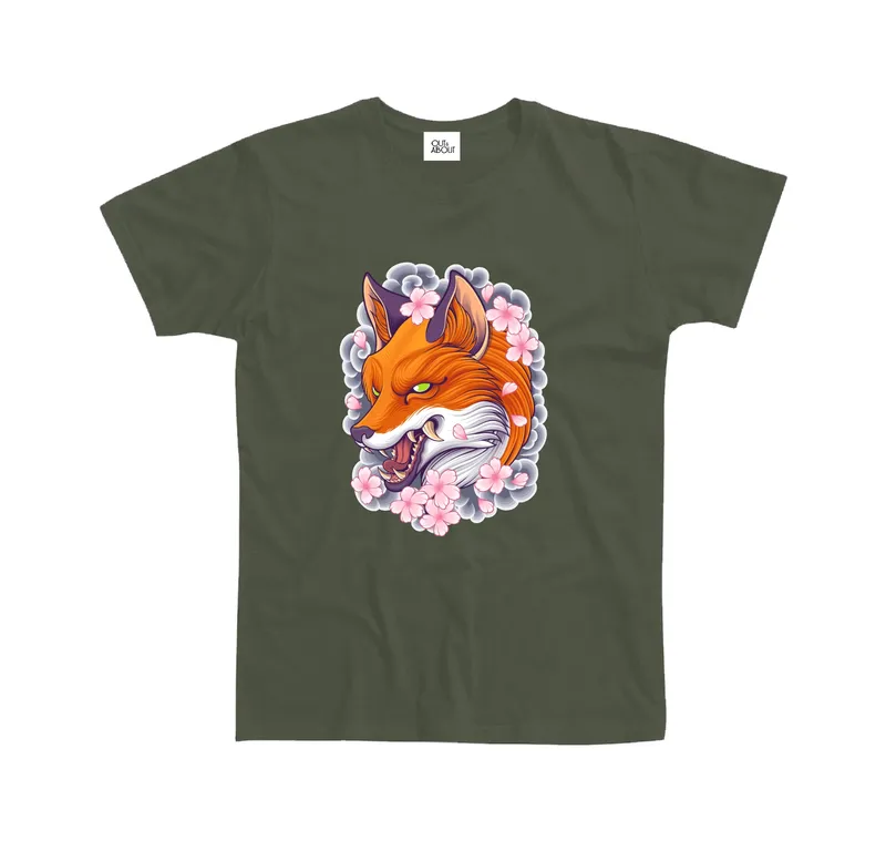 Basic Tee Tattoo Fox