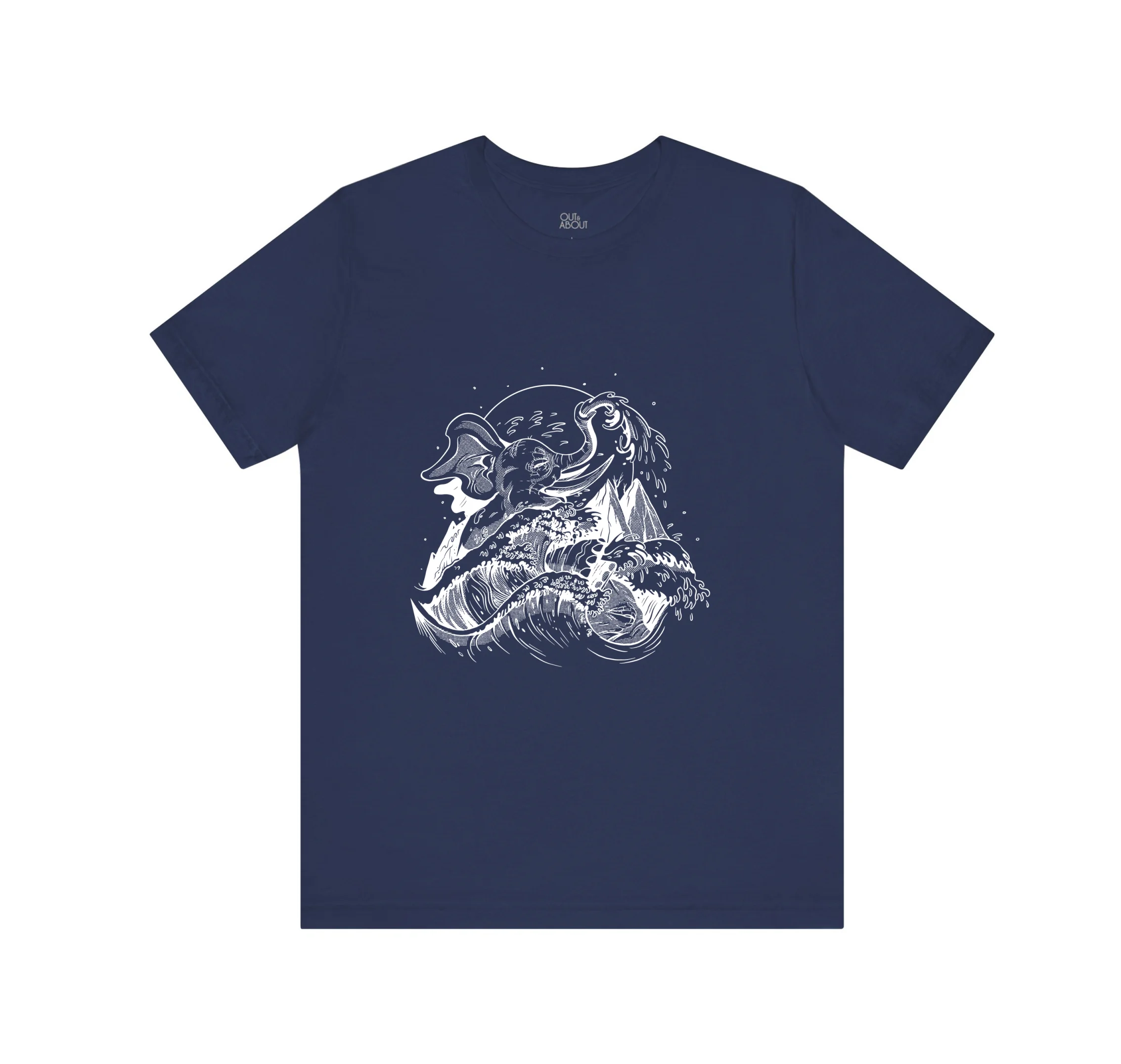 בייסיק טי פיל וגל - XL, כחול נייבי