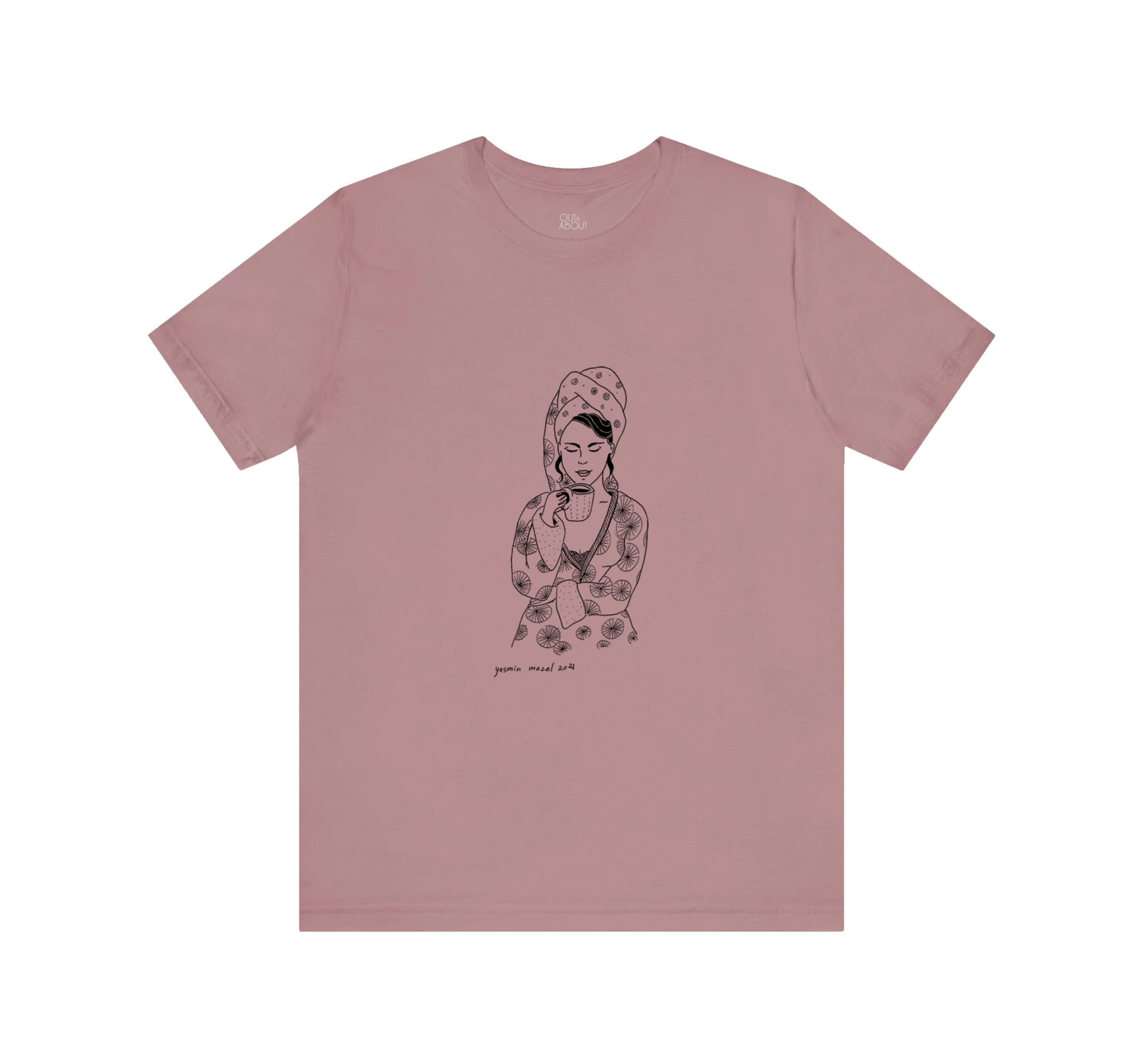 חולצה אישה וקפה