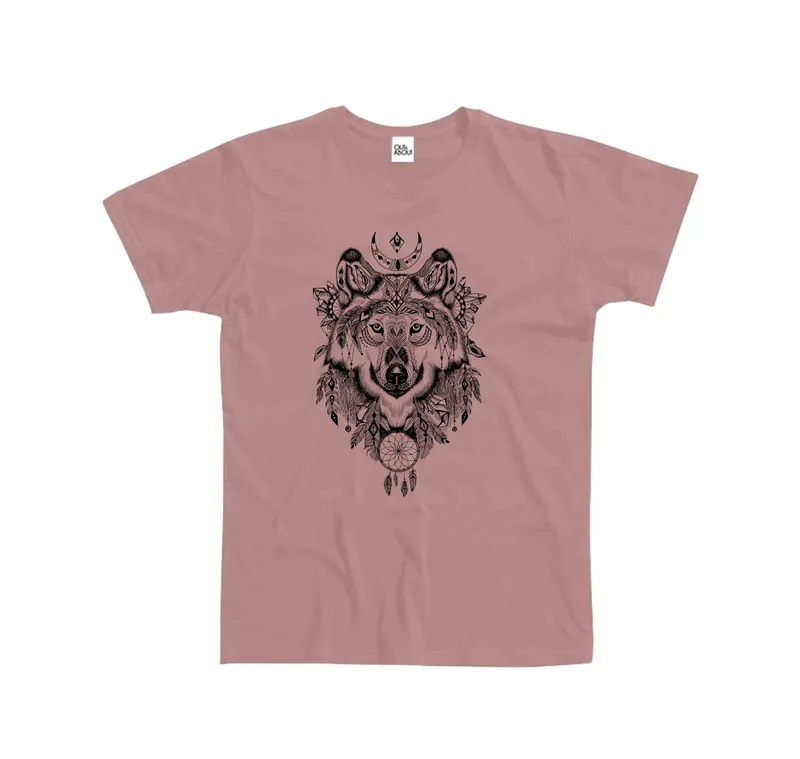 Basic Tee Oriental Wolf