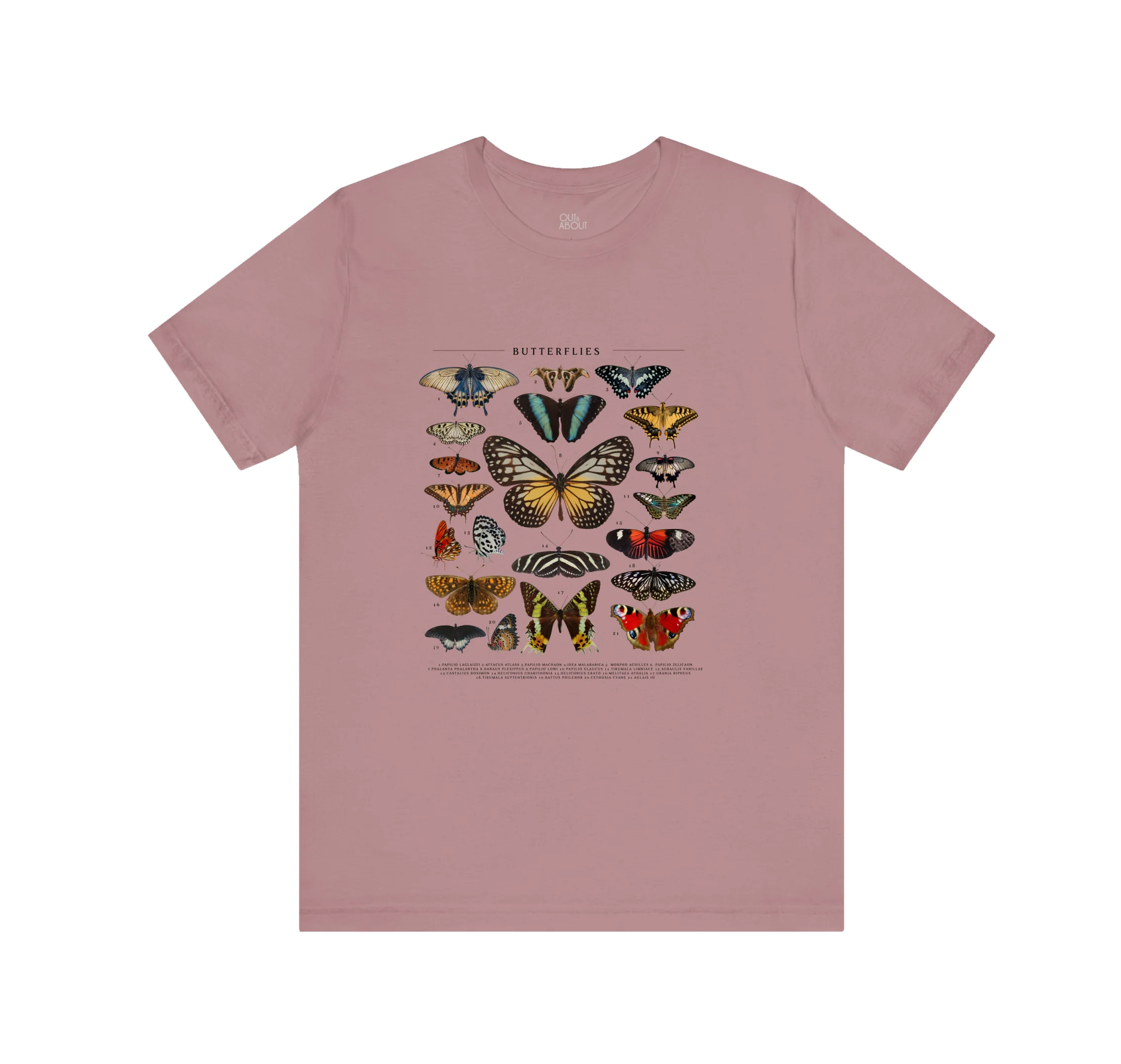 חולצה מגדיר פרפרים