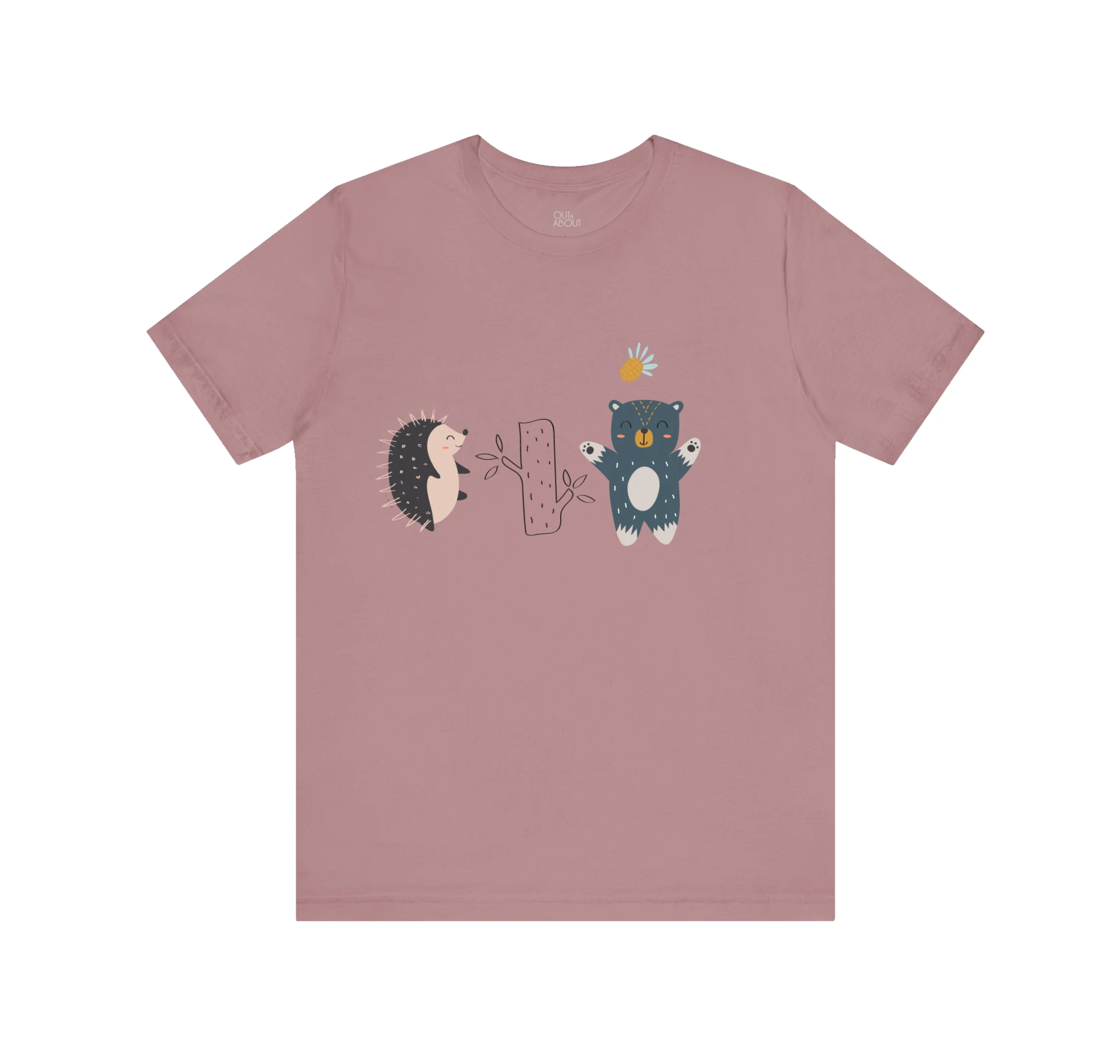 חולצה חיות יער רוקדות 2 חולצה חיות יער רוקדות 2