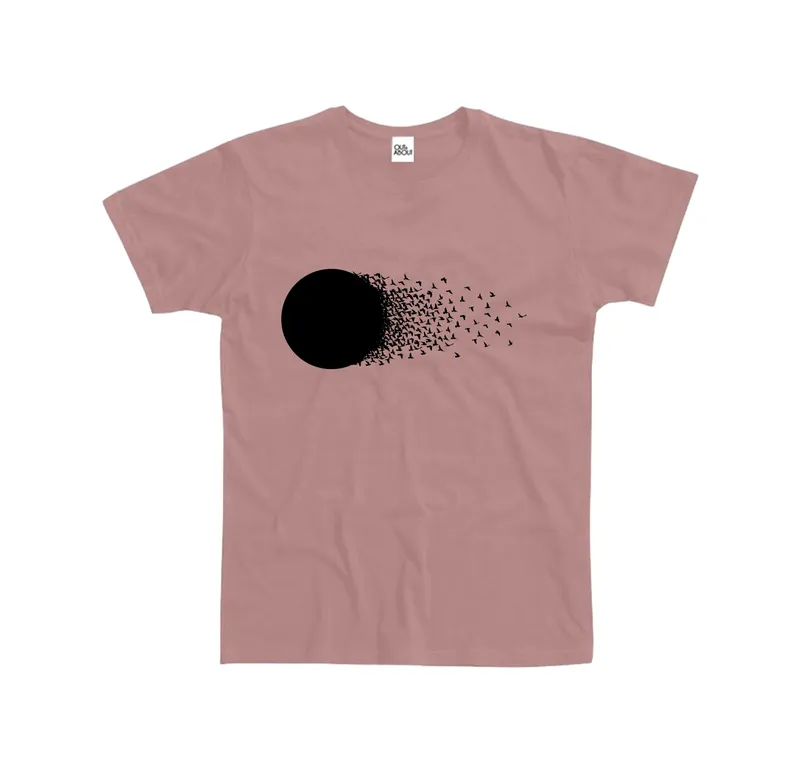 Basic T-shirt, flock of birds