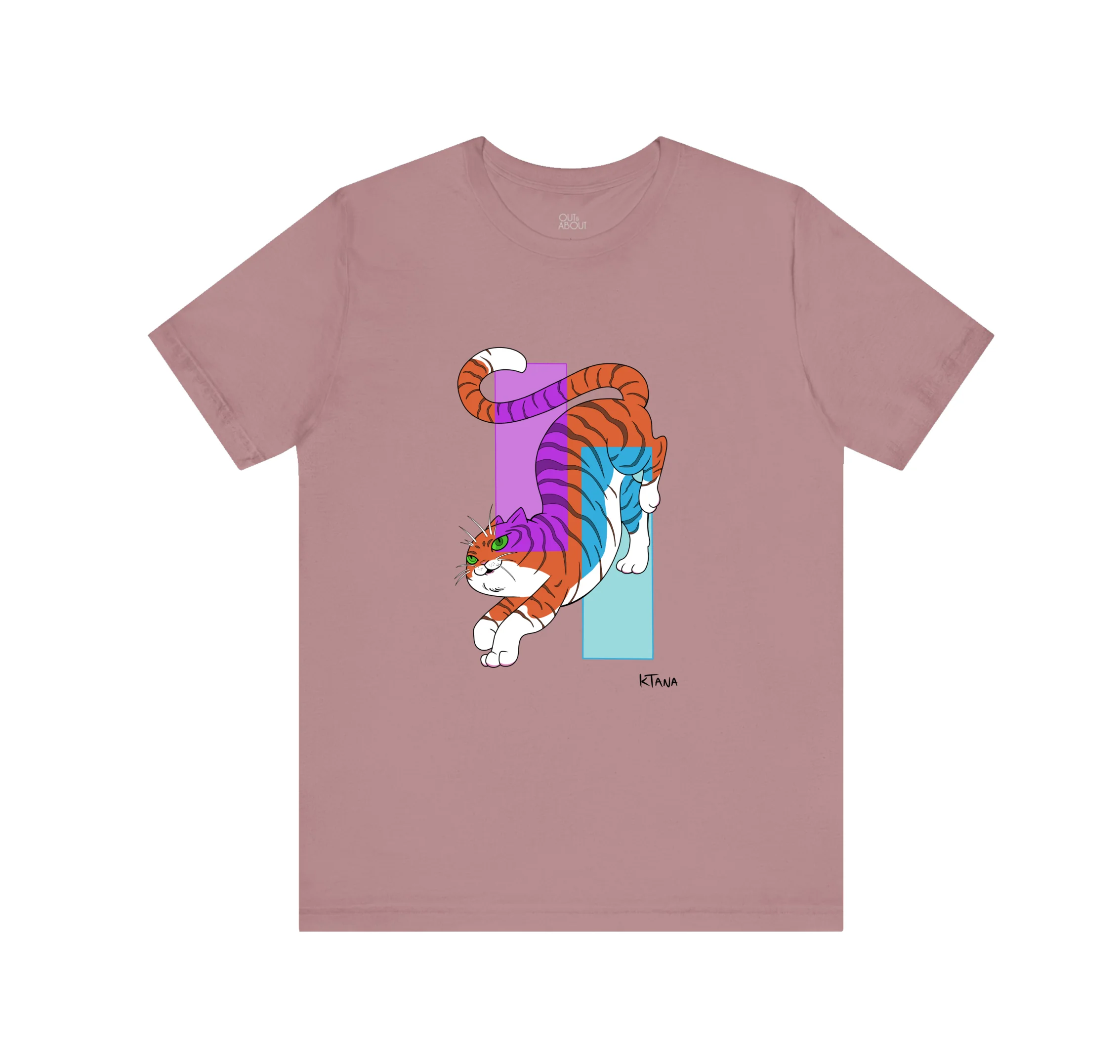 חולצה color cat