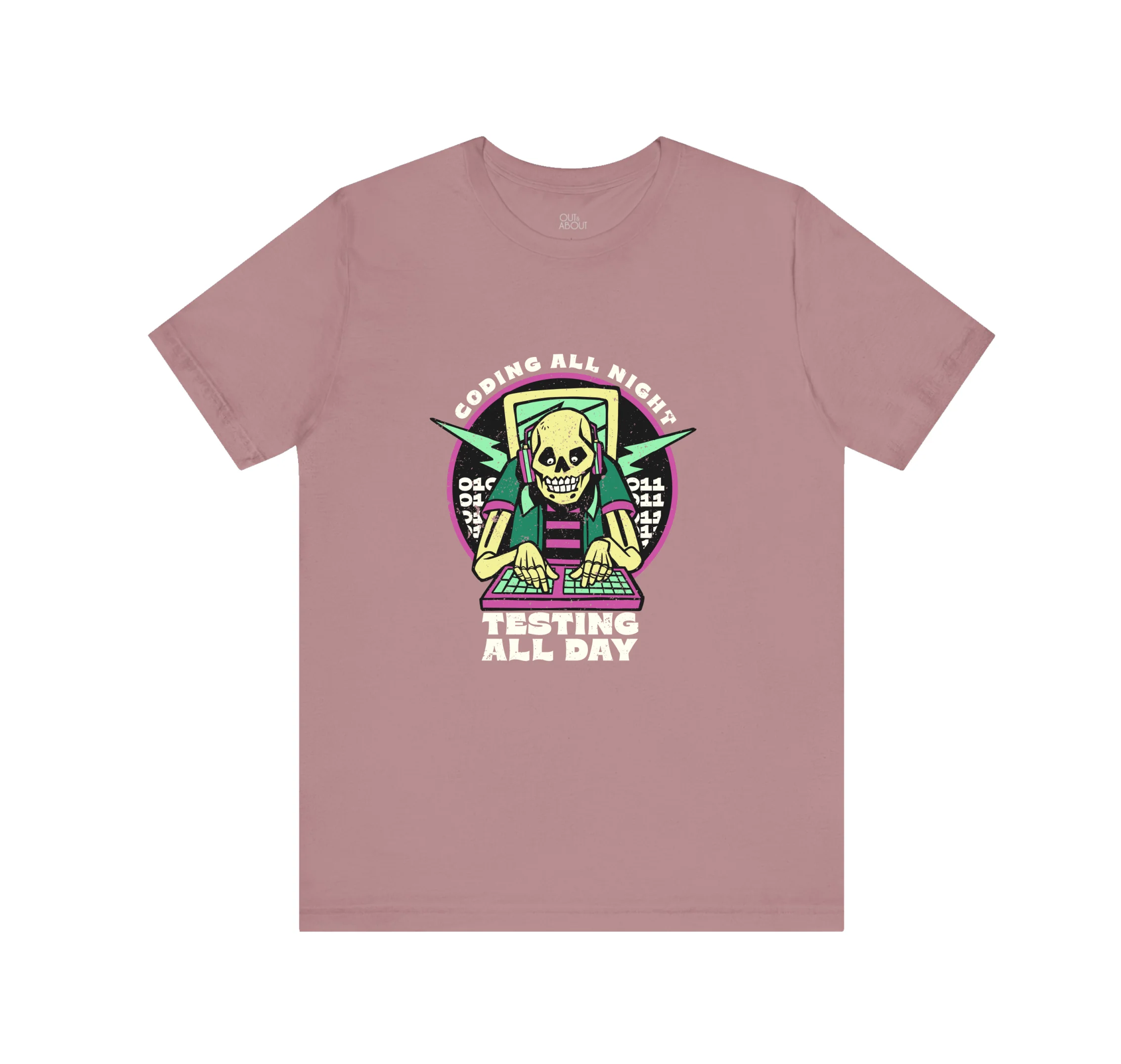 חולצה תכנות בלילה חולצה תכנות בלילה