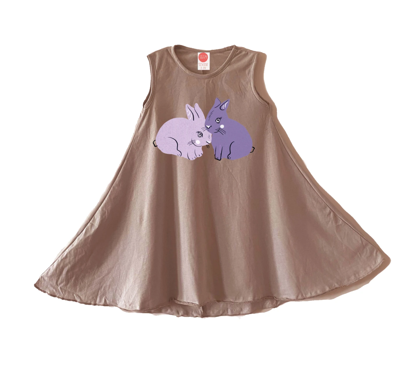 שמלה bunnies Purple