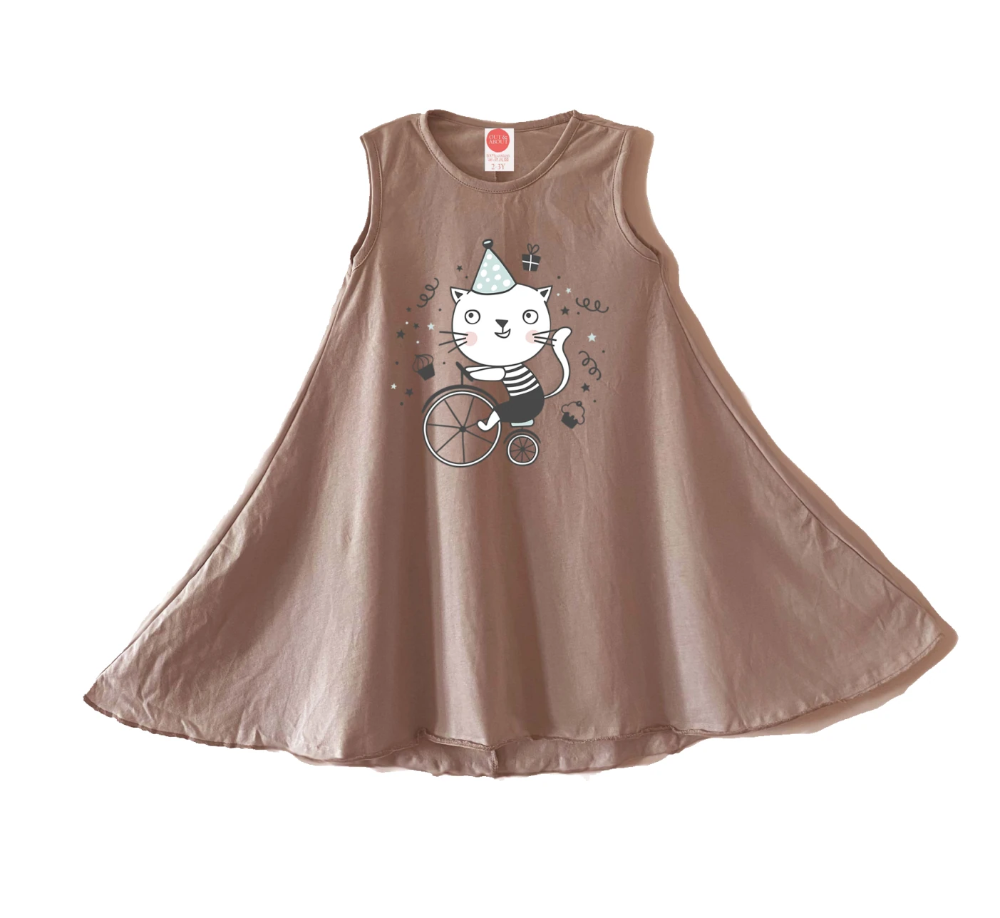 שמלה חתול יום הולדת שמלה חתול יום הולדת