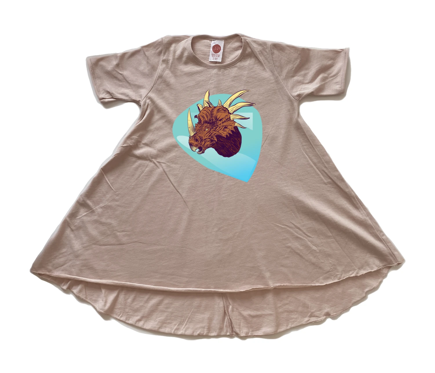 שמלה דינוזאור טריצרטופס שמלה דינוזאור טריצרטופס