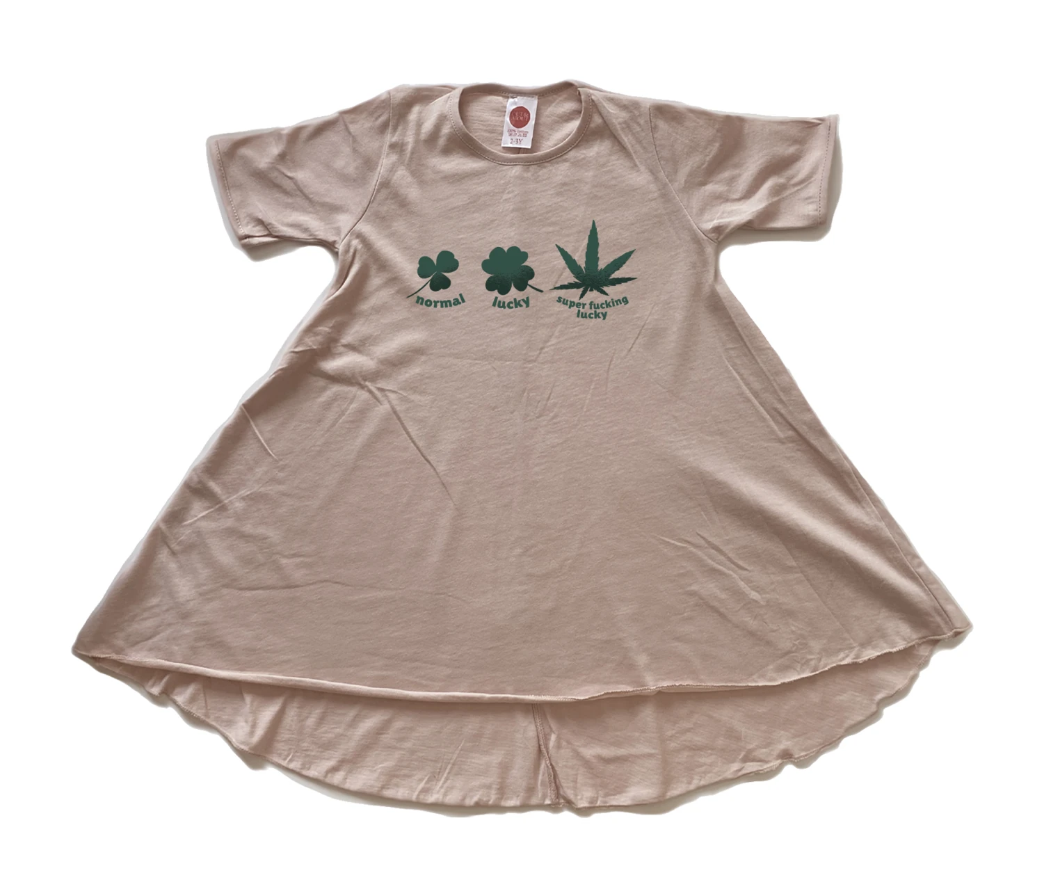 שמלה עלה מזל