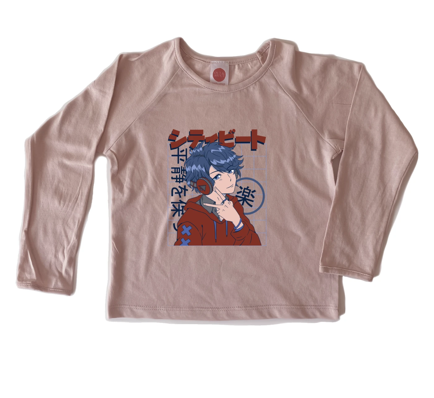 חולצת ילדים Anime Headphones