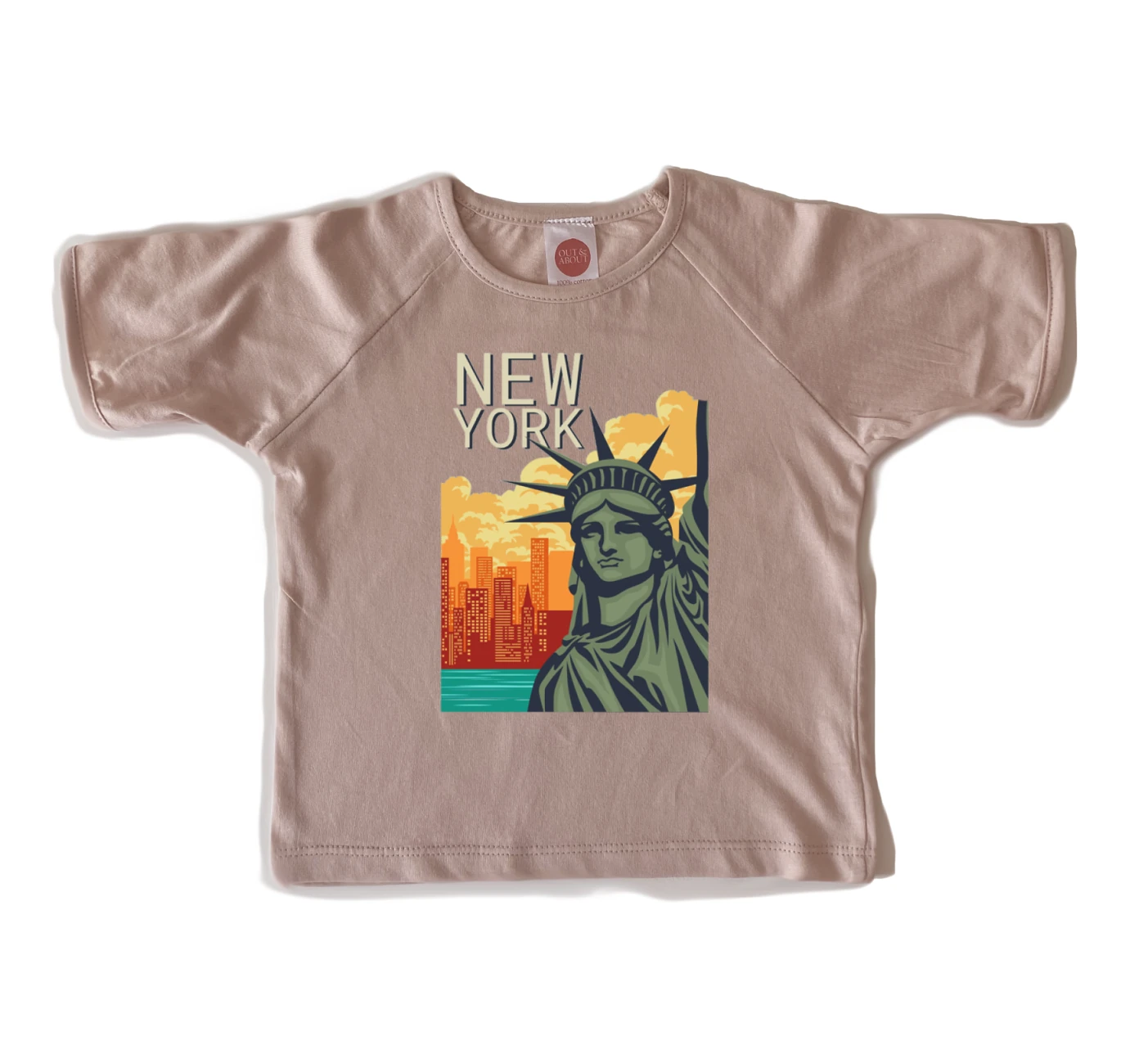 חולצת ילדים פוסטר ניו יורק חולצת ילדים פוסטר ניו יורק