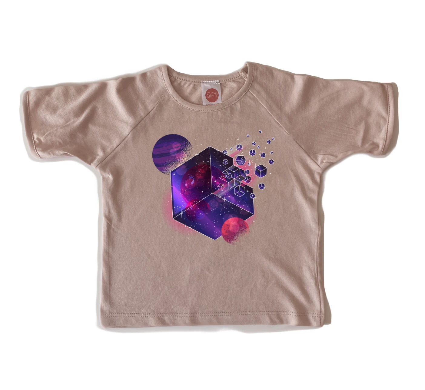 חולצת ילדים space cube חולצת ילדים space cube