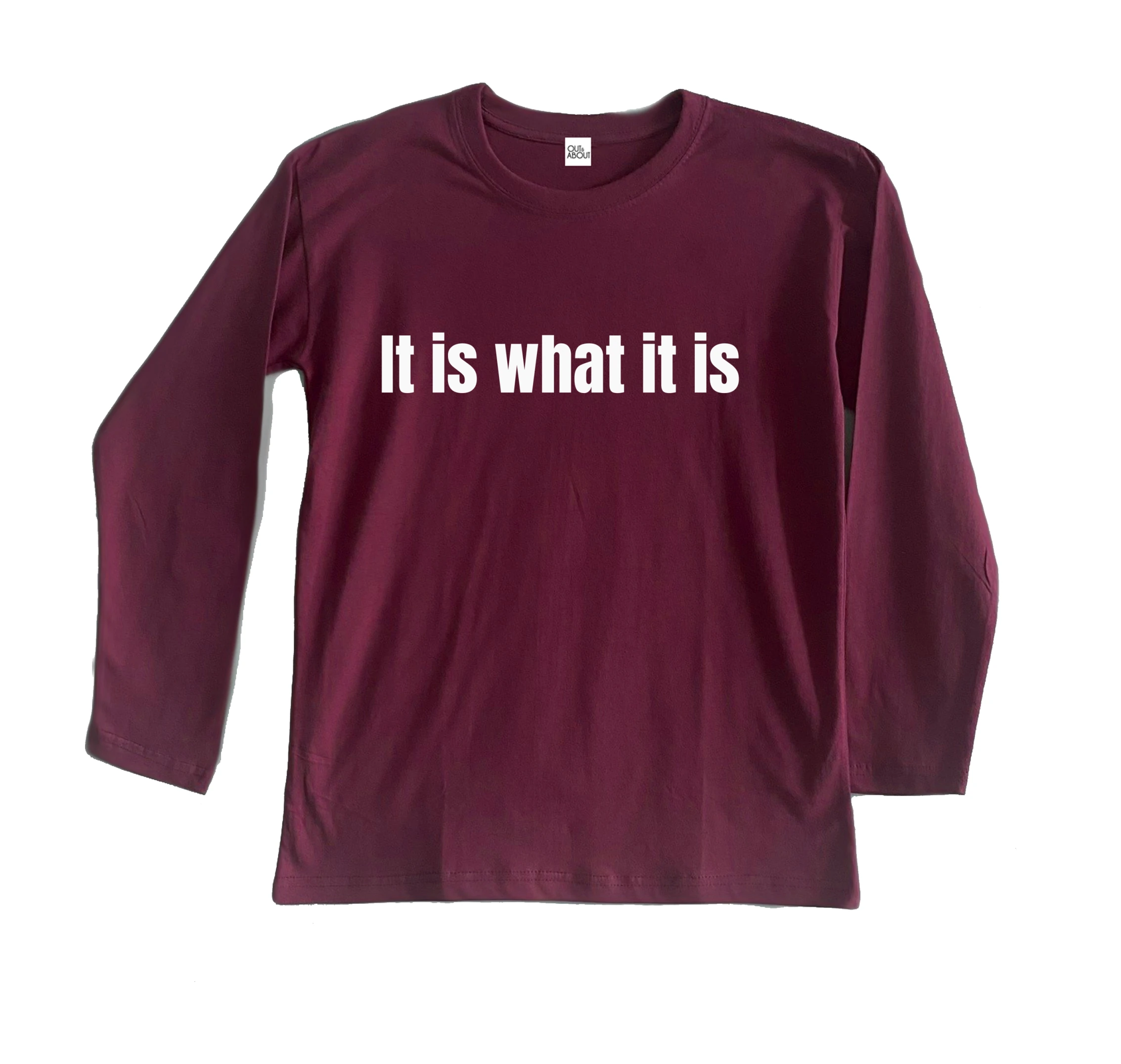 חולצה ארוכה It is what it is