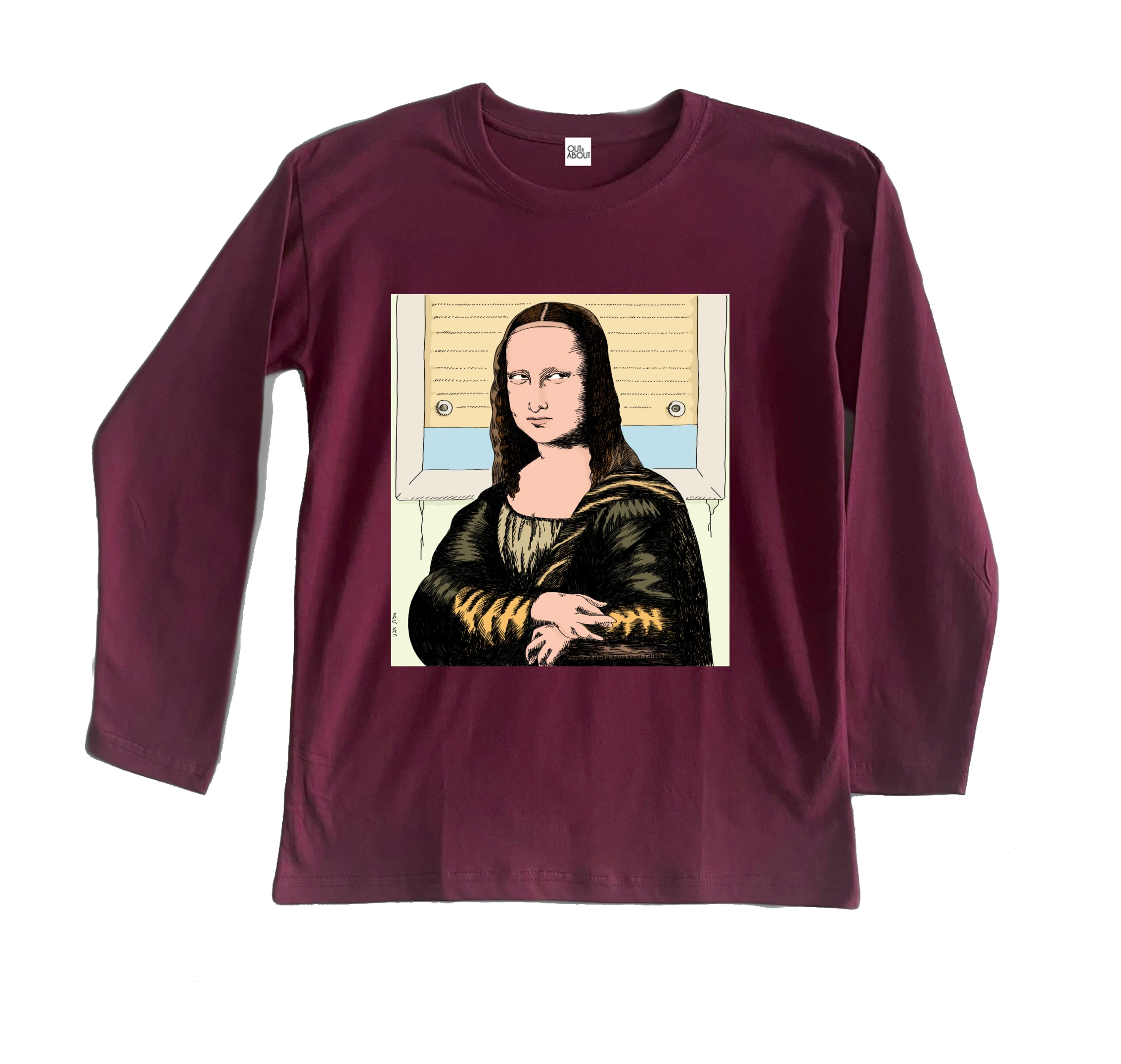 חולצה ארוכה מונה ליזה חולצה ארוכה מונה ליזה