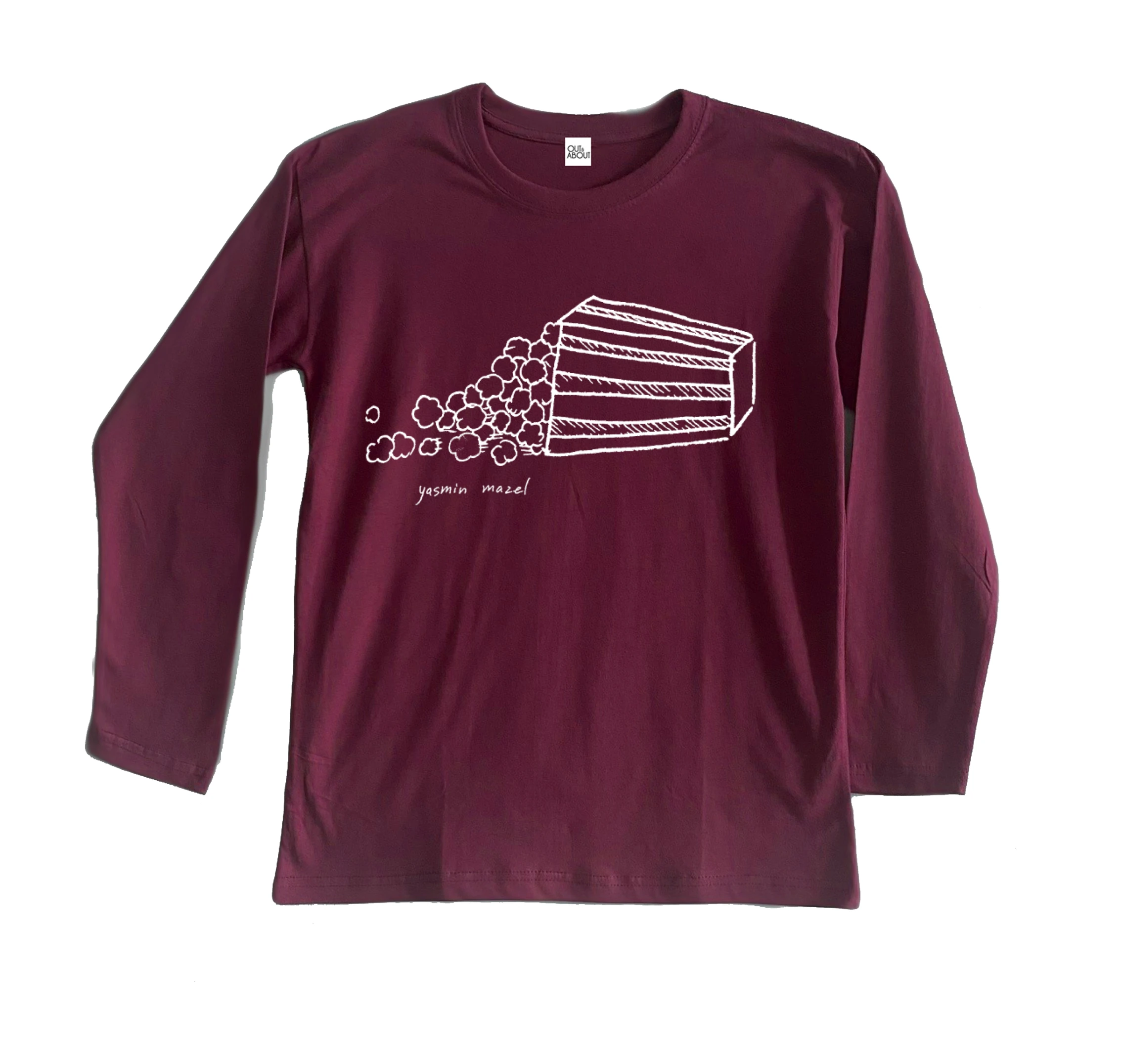 חולצה ארוכה פופקרן חולצה ארוכה פופקרן