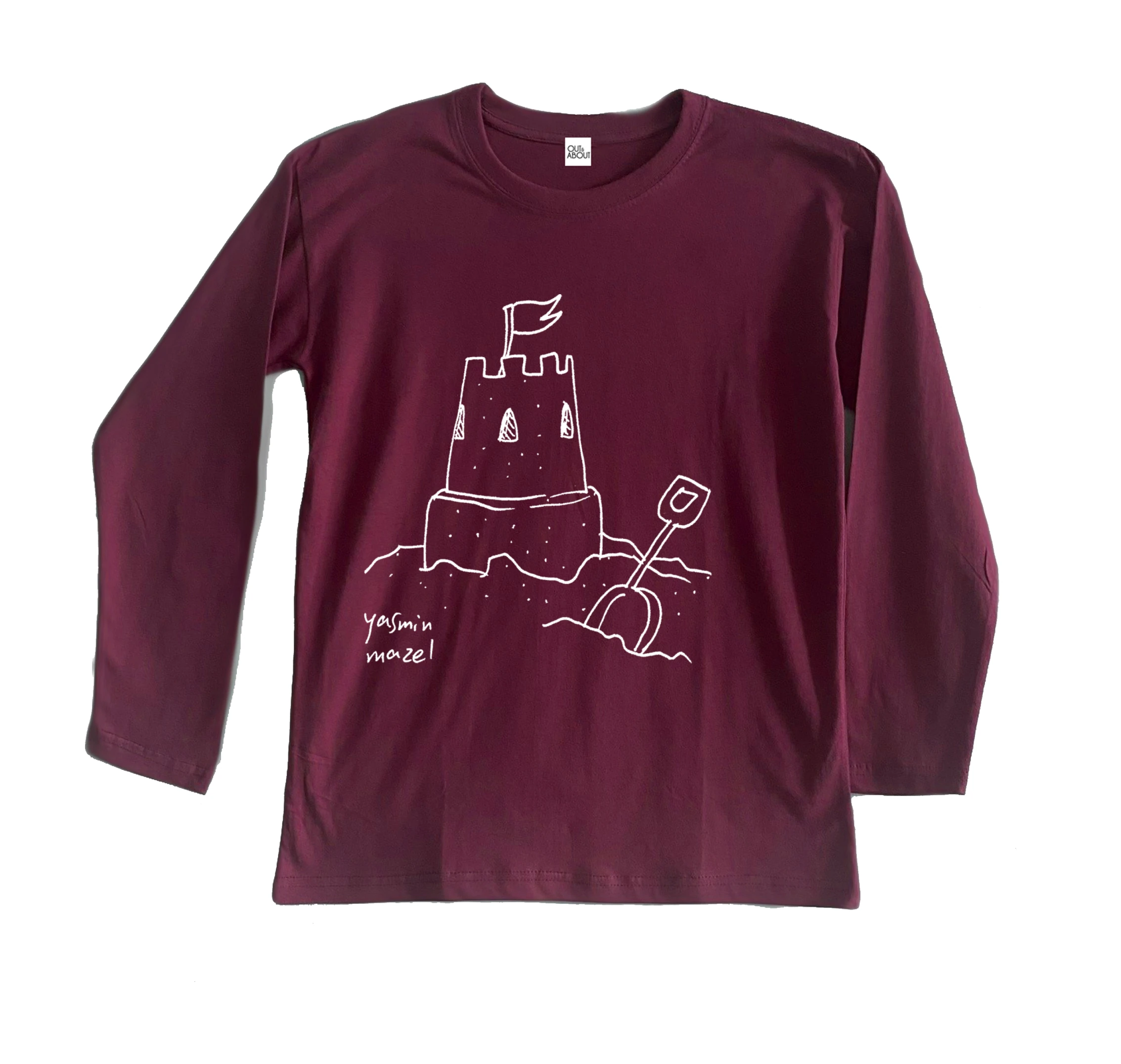 חולצה ארוכה ארמון בחול חולצה ארוכה ארמון בחול