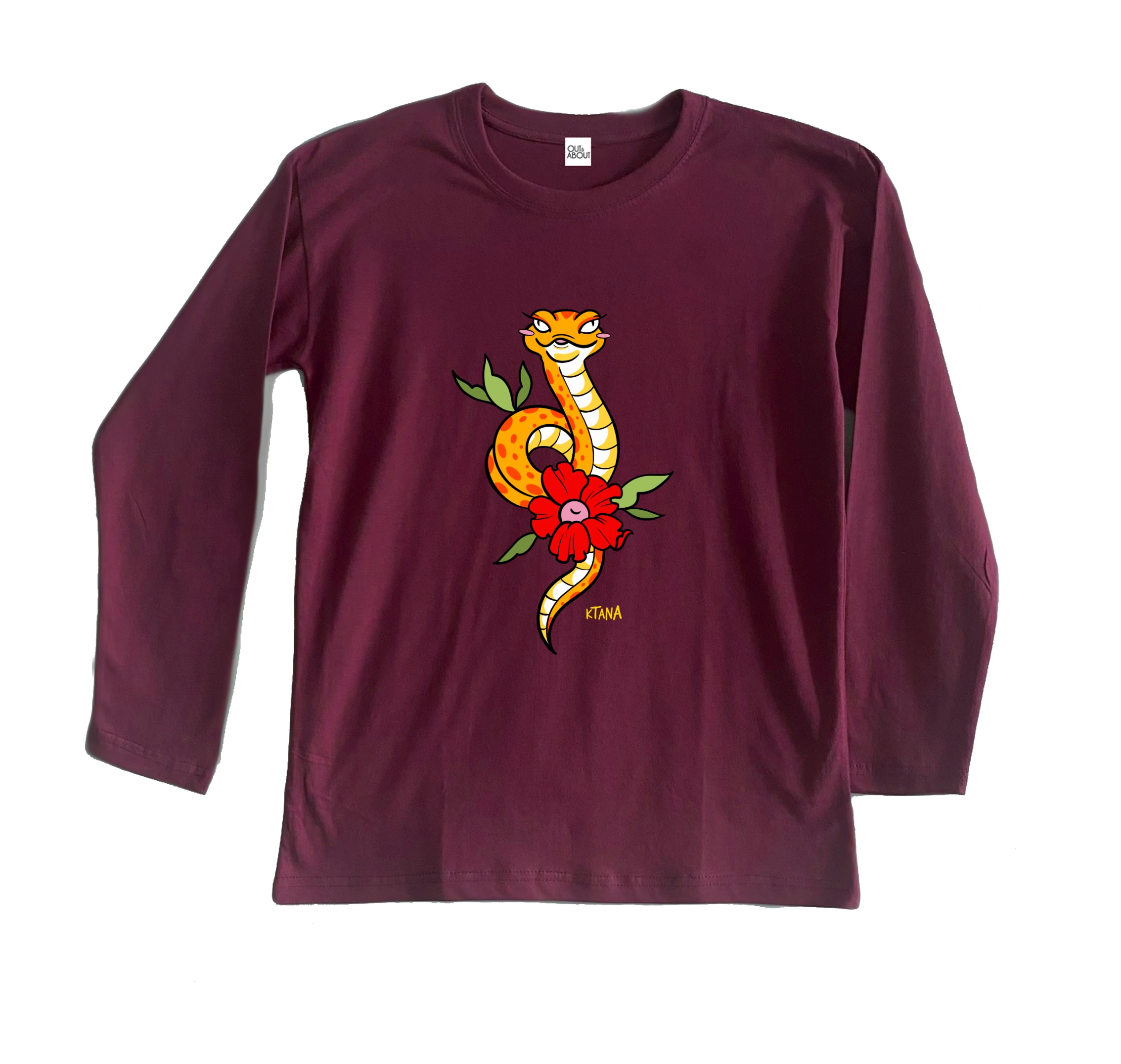 חולצה ארוכה Lady snake