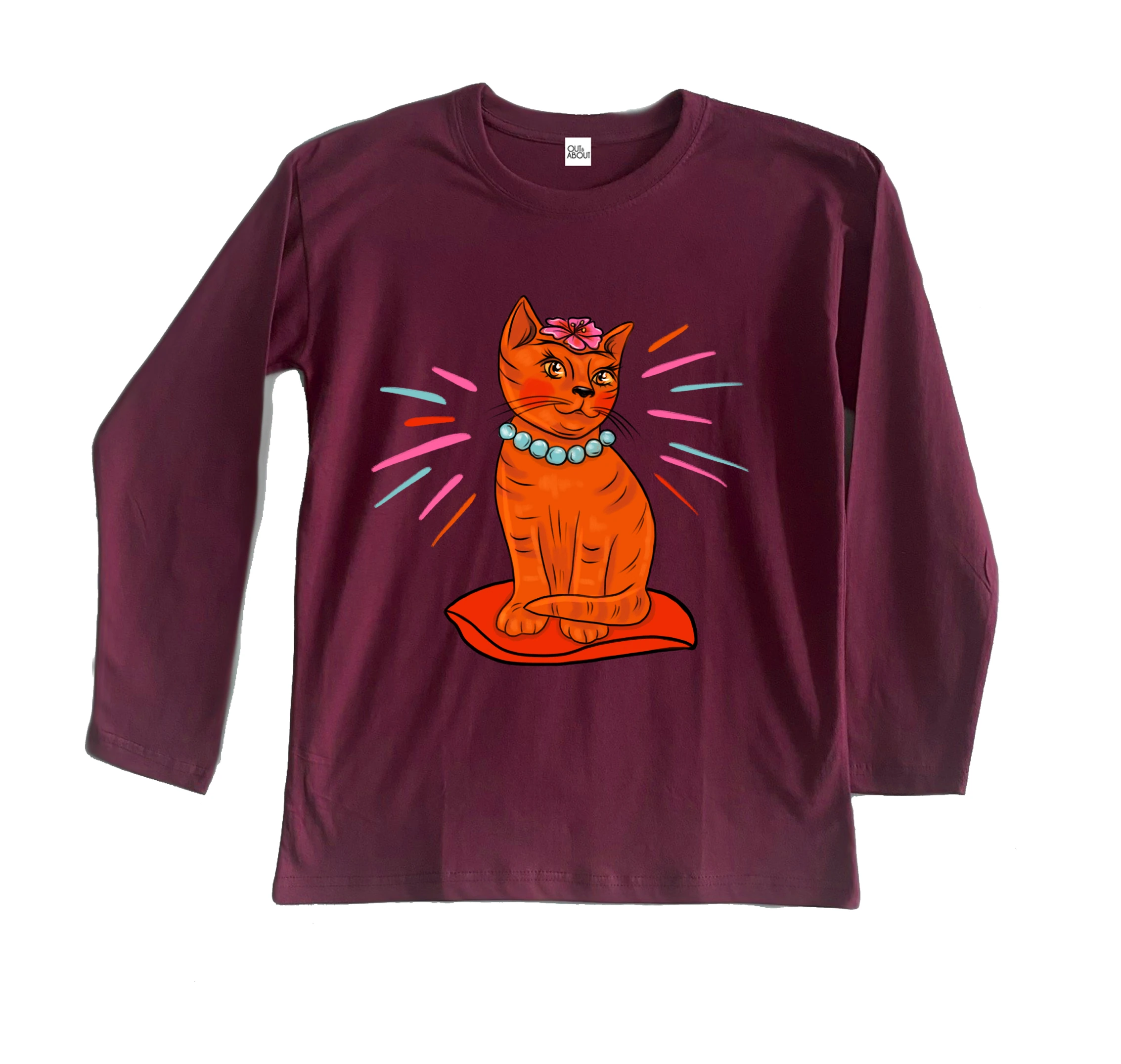 בייסיק ארוך orange cat בייסיק ארוך orange cat