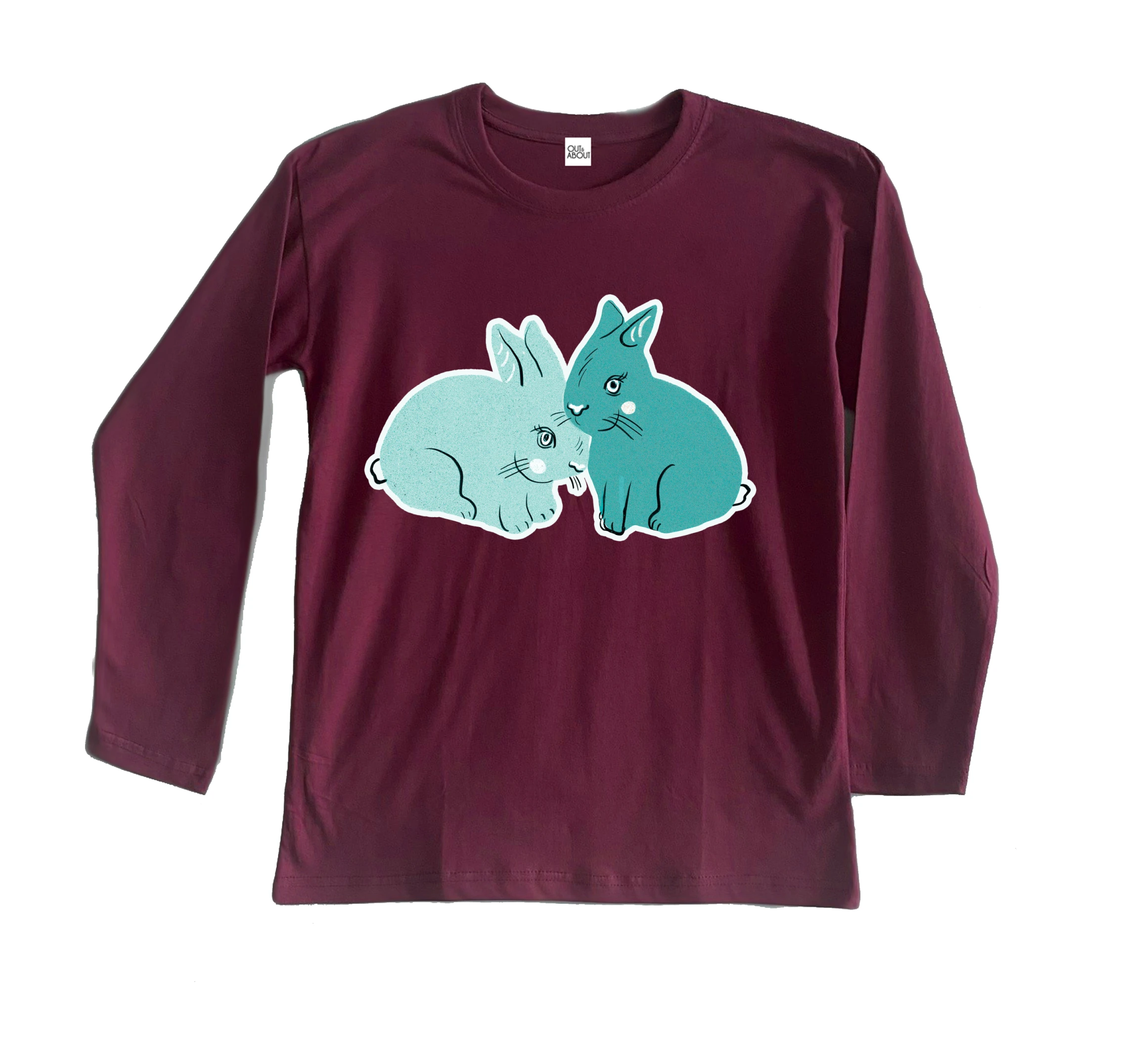 חולצה ארוכה bunnies green חולצה ארוכה bunnies green