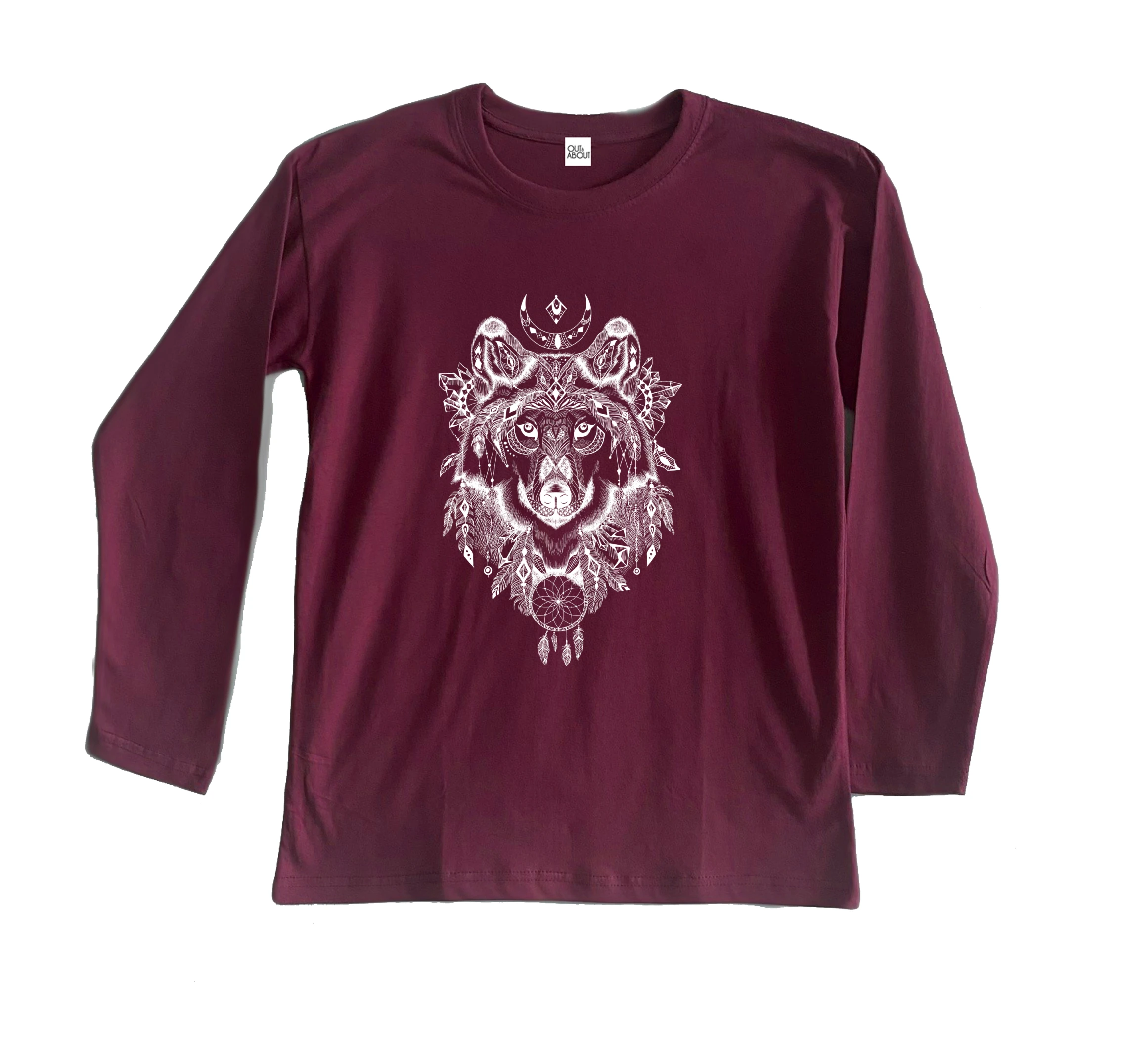 חולצה ארוכה זאב אוריאנטלי חולצה ארוכה זאב אוריאנטלי