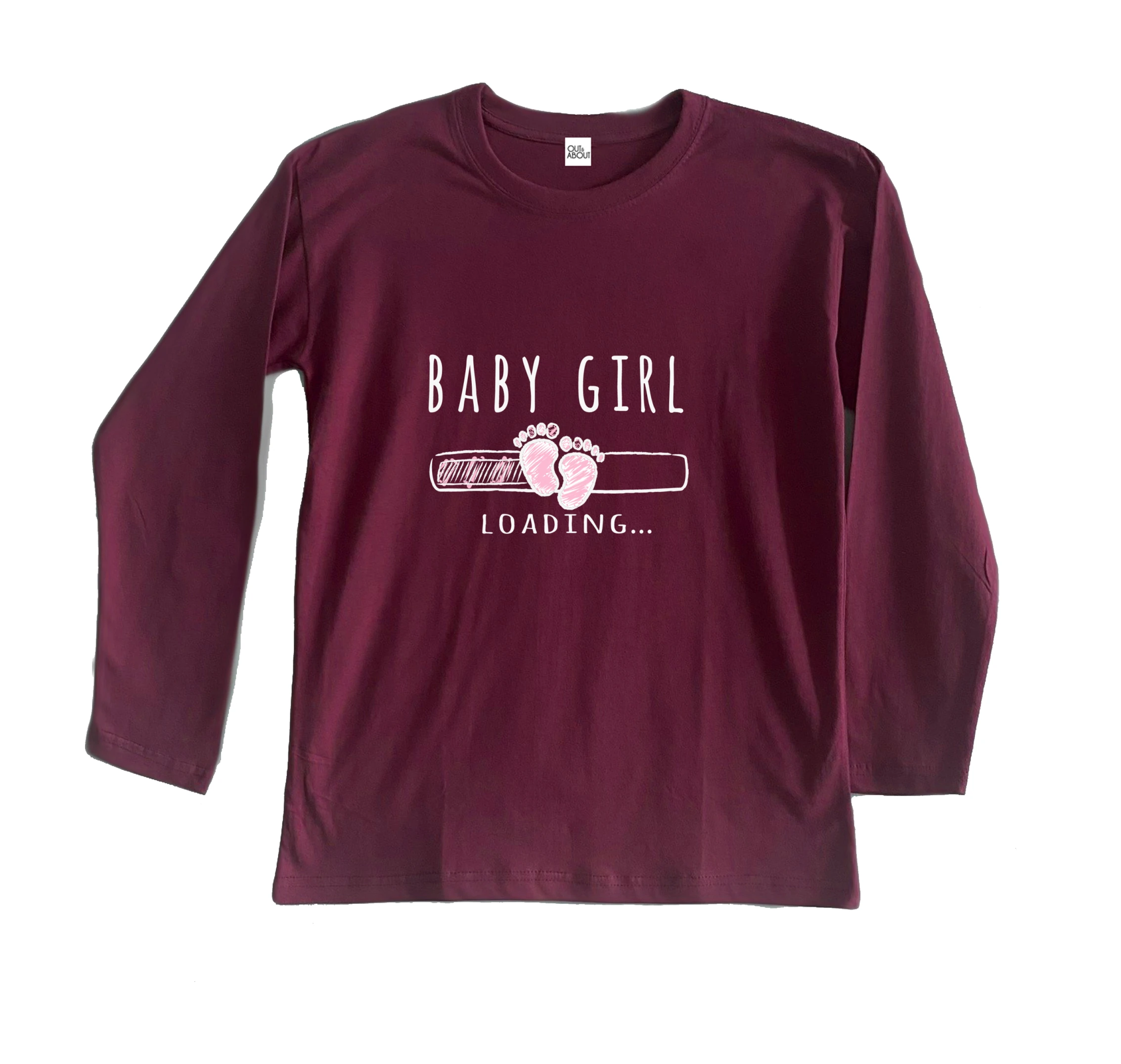 חולצה ארוכה טוען תינוקת