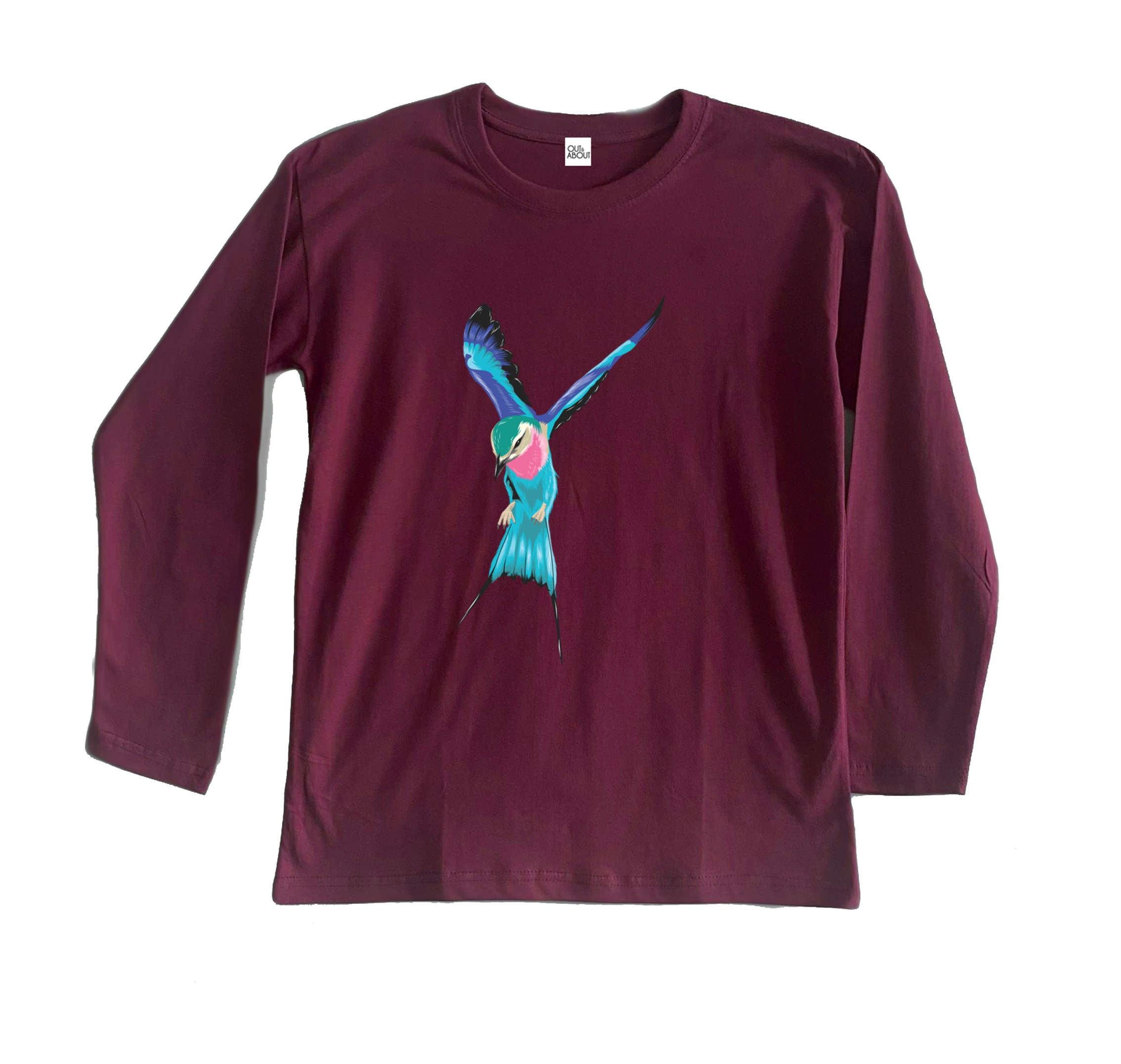 חולצה ארוכה ציפור גן עדן חולצה ארוכה ציפור גן עדן