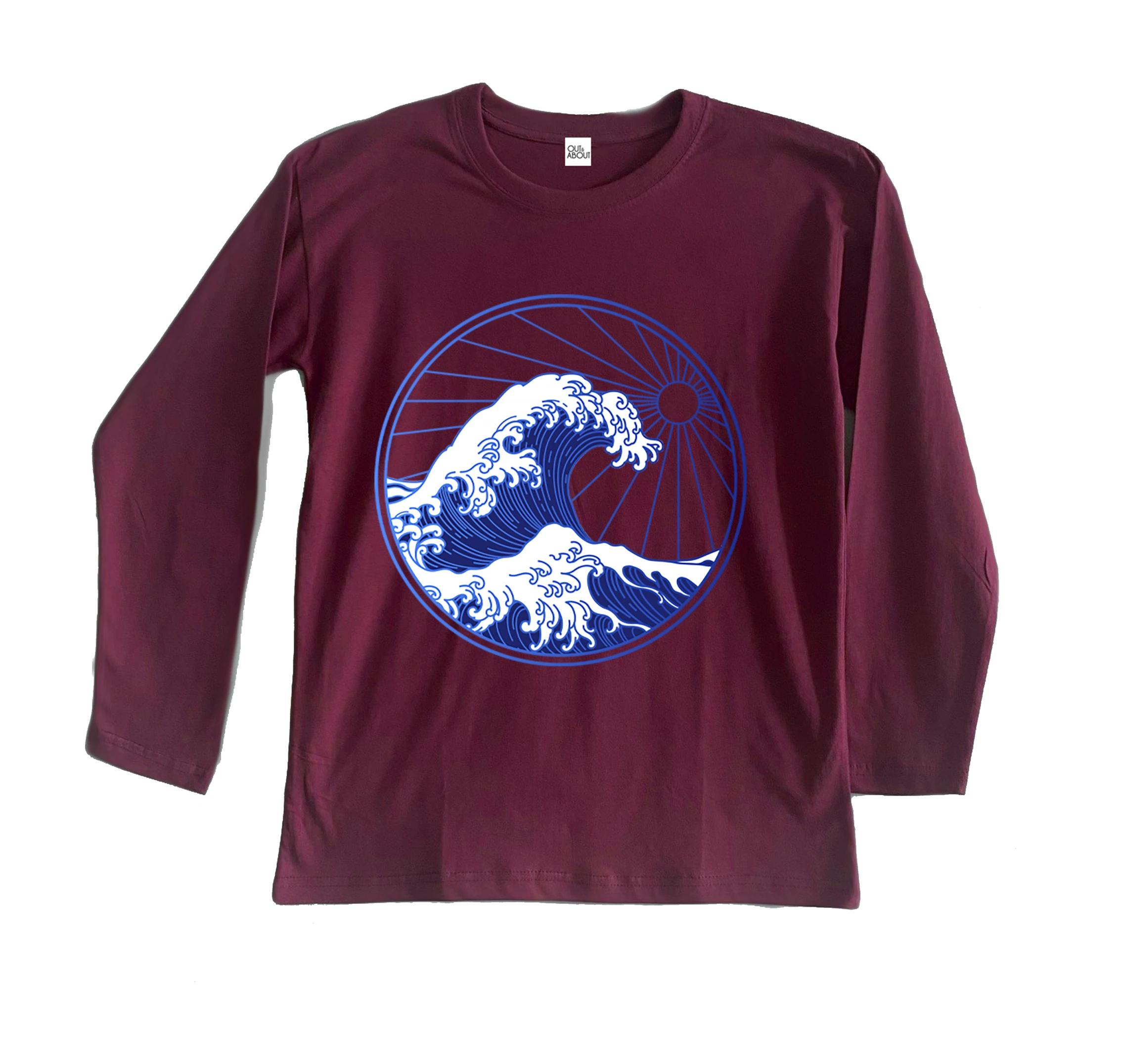 חולצה ארוכה גלים חולצה ארוכה גלים