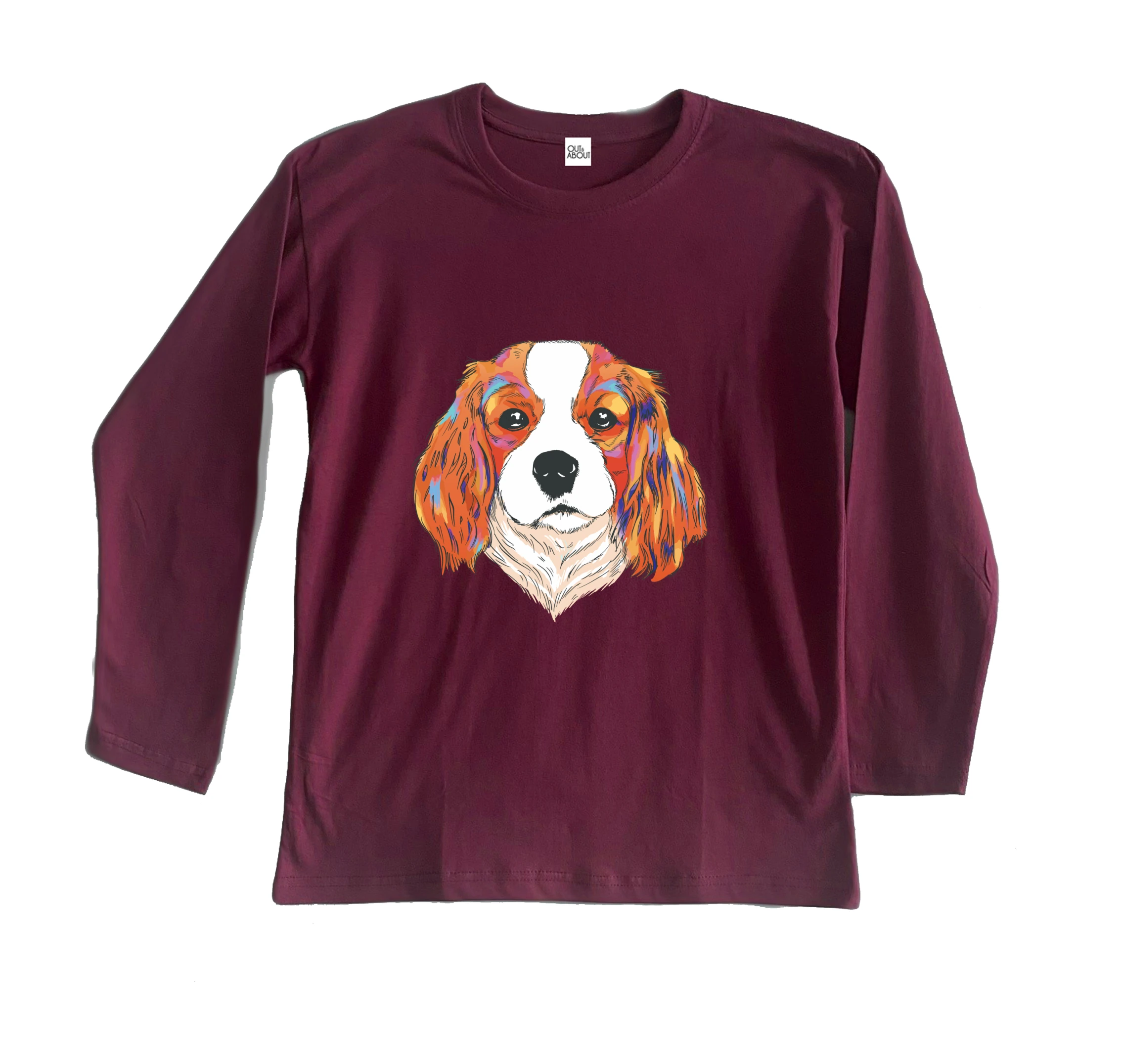 חולצה ארוכה קינג צ'ארלס חולצה ארוכה קינג צ'ארלס