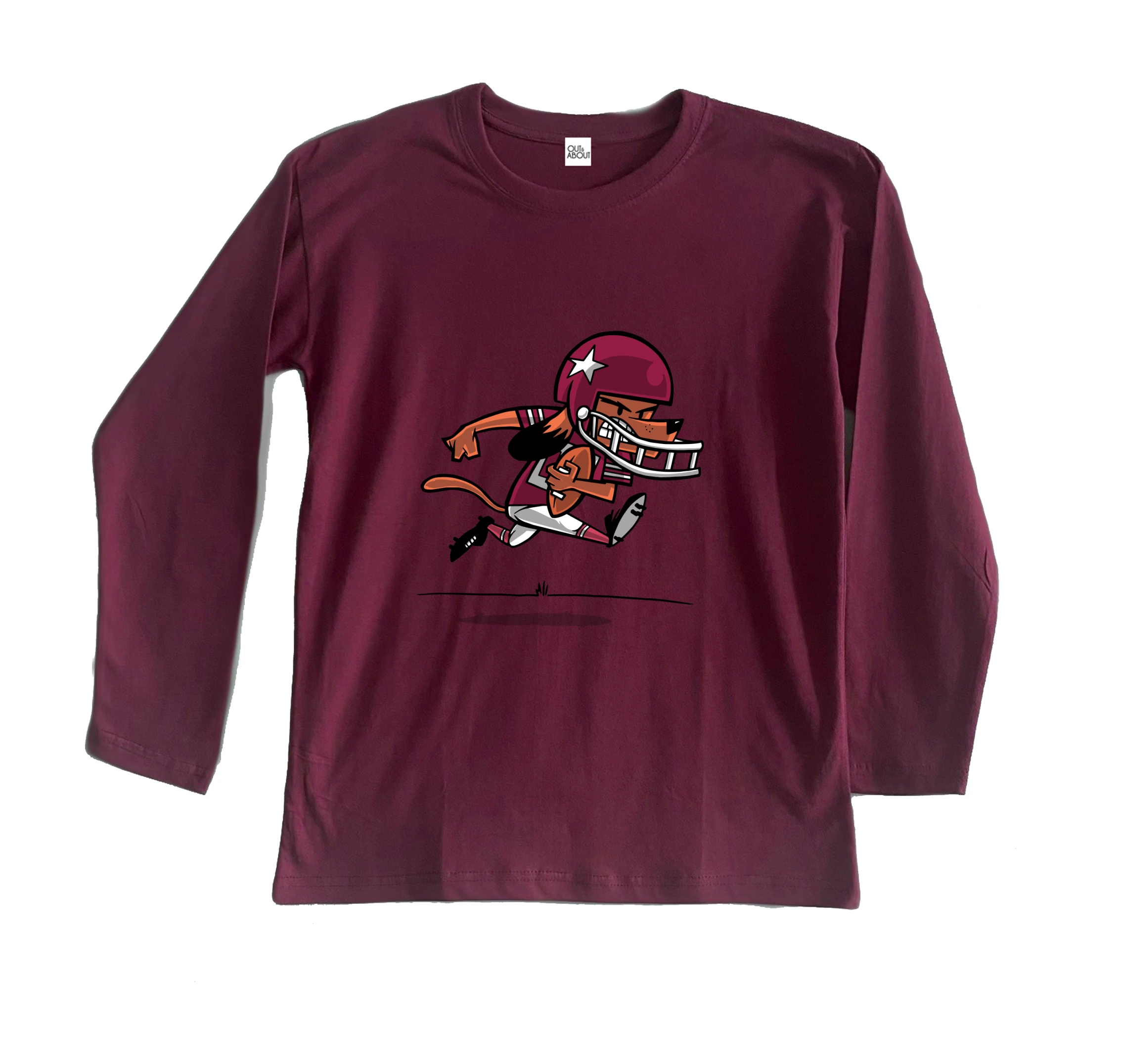 חולצה ארוכה כלב פוטבול חולצה ארוכה כלב פוטבול