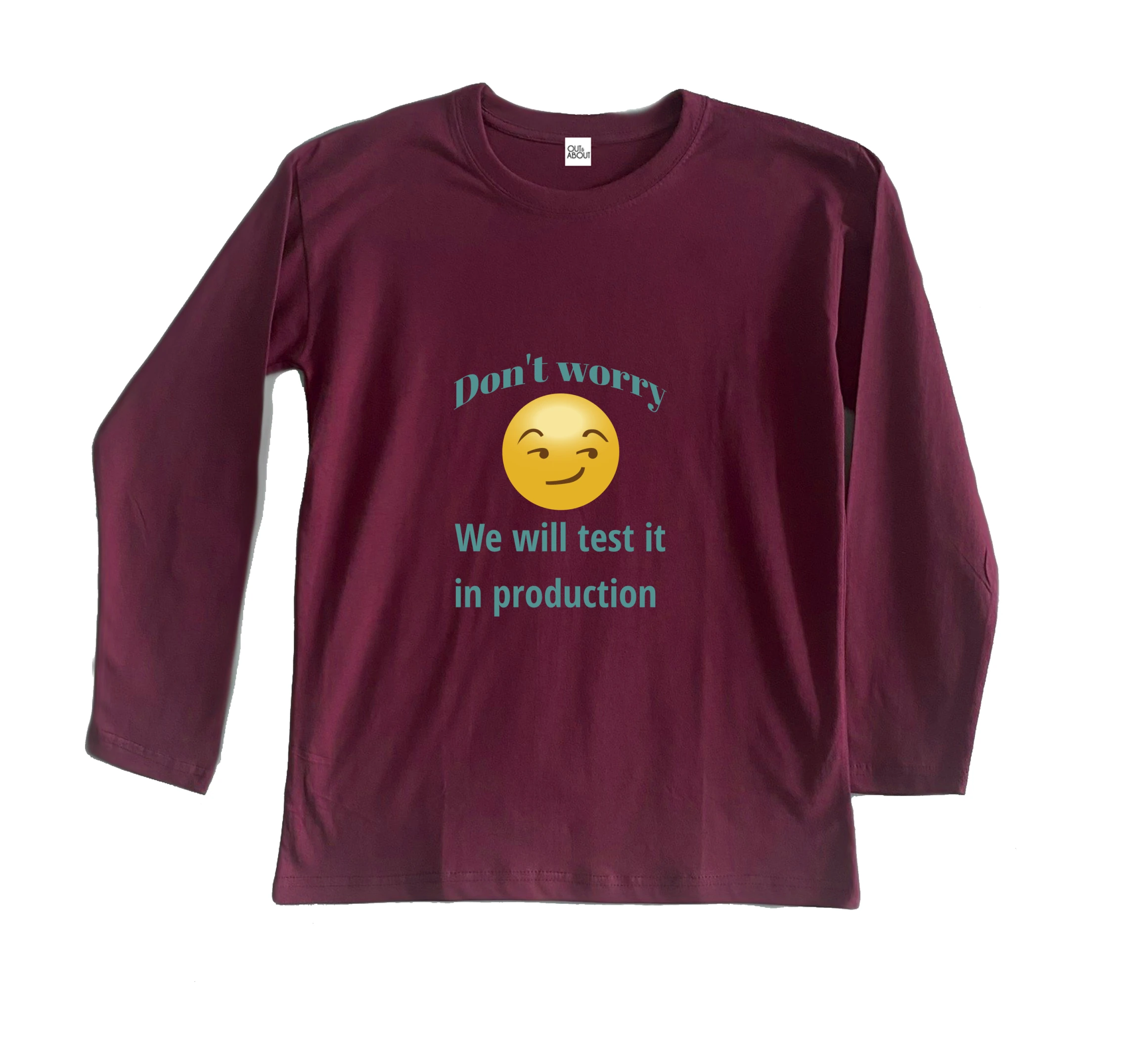 חולצה ארוכה בודק-בפרודקשן