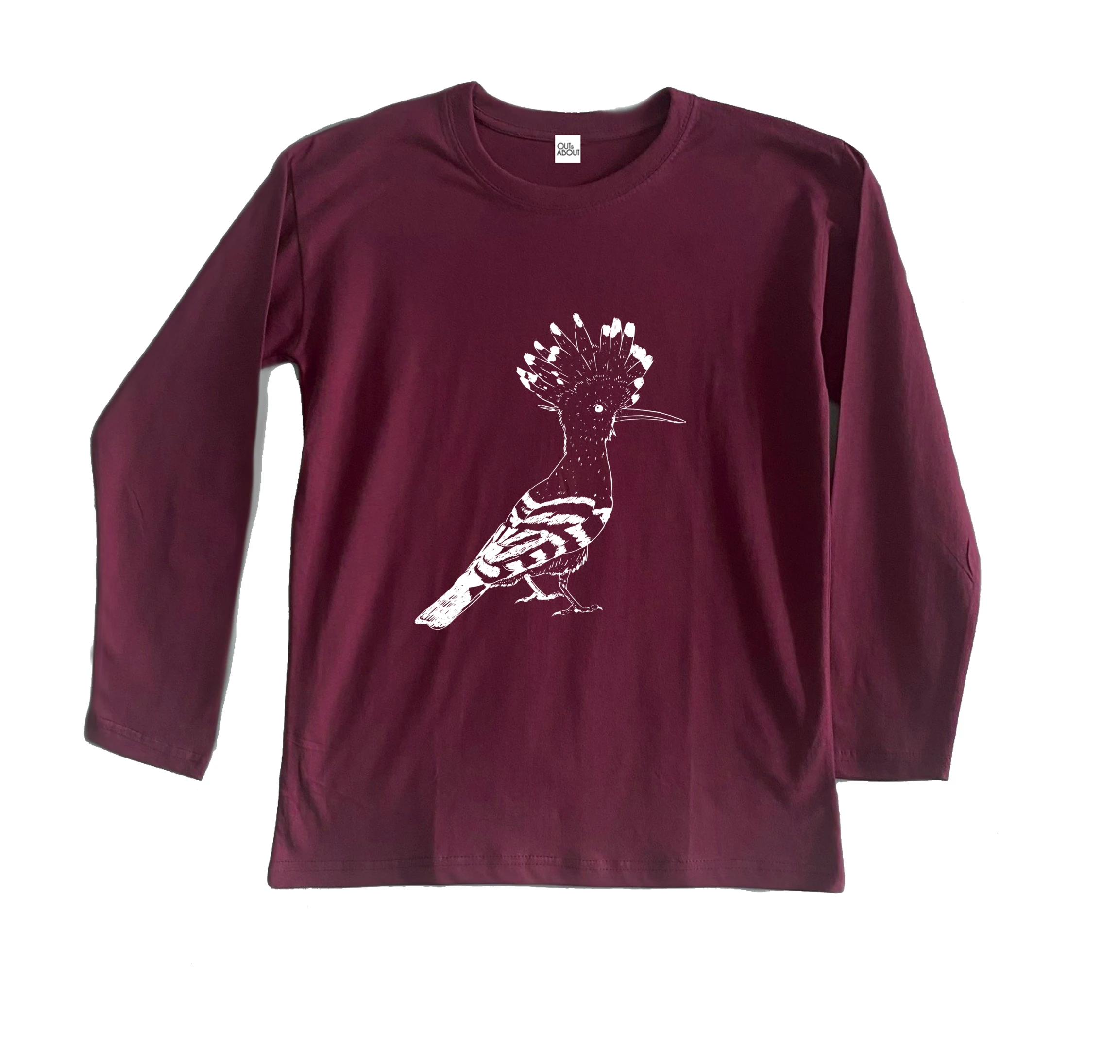 חולצה ארוכה דוכיפת מאויירת חולצה ארוכה דוכיפת מאויירת