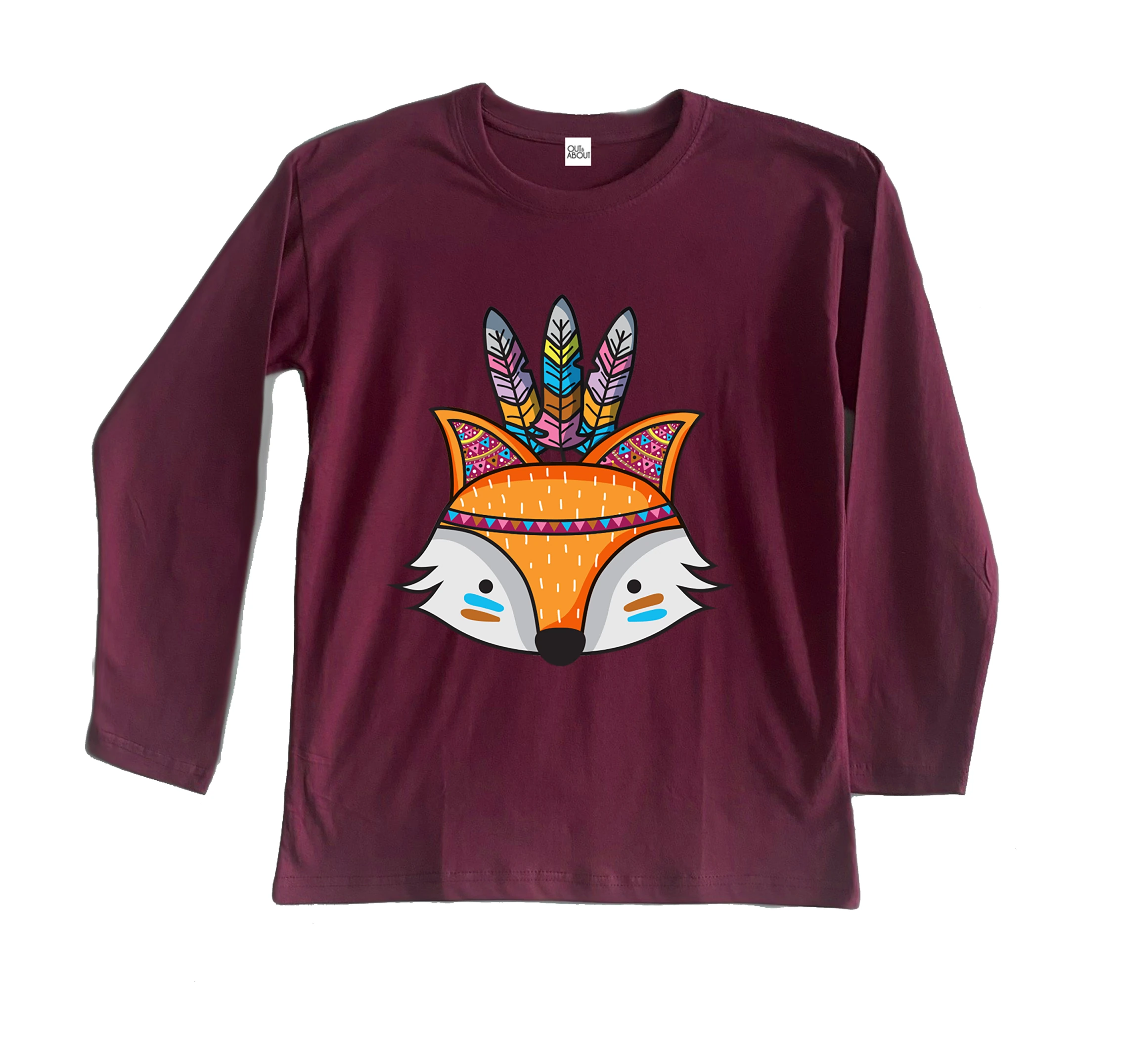 חולצה ארוכה שועל אינדיאני