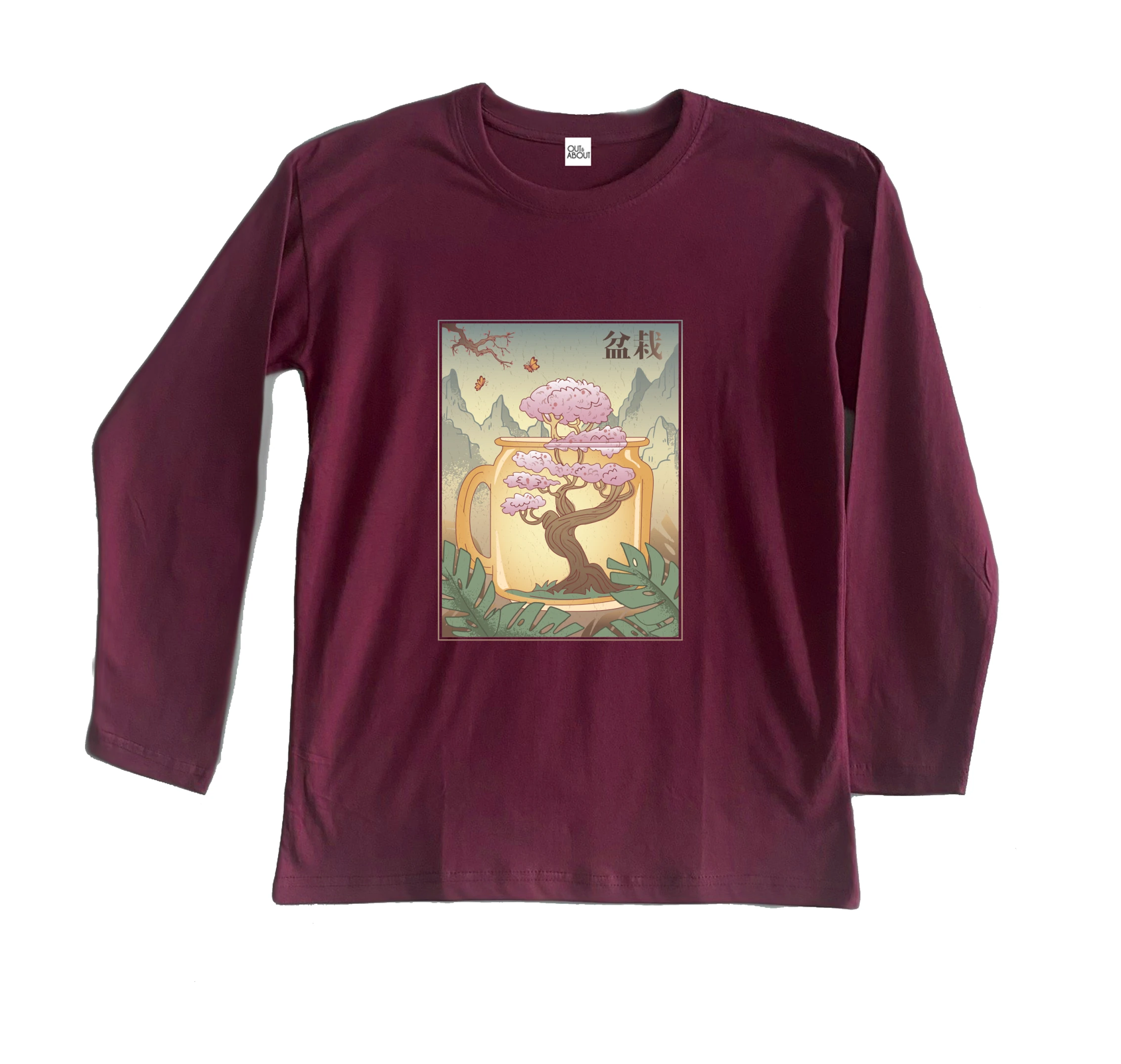 חולצה ארוכה בונסאי חולצה ארוכה בונסאי