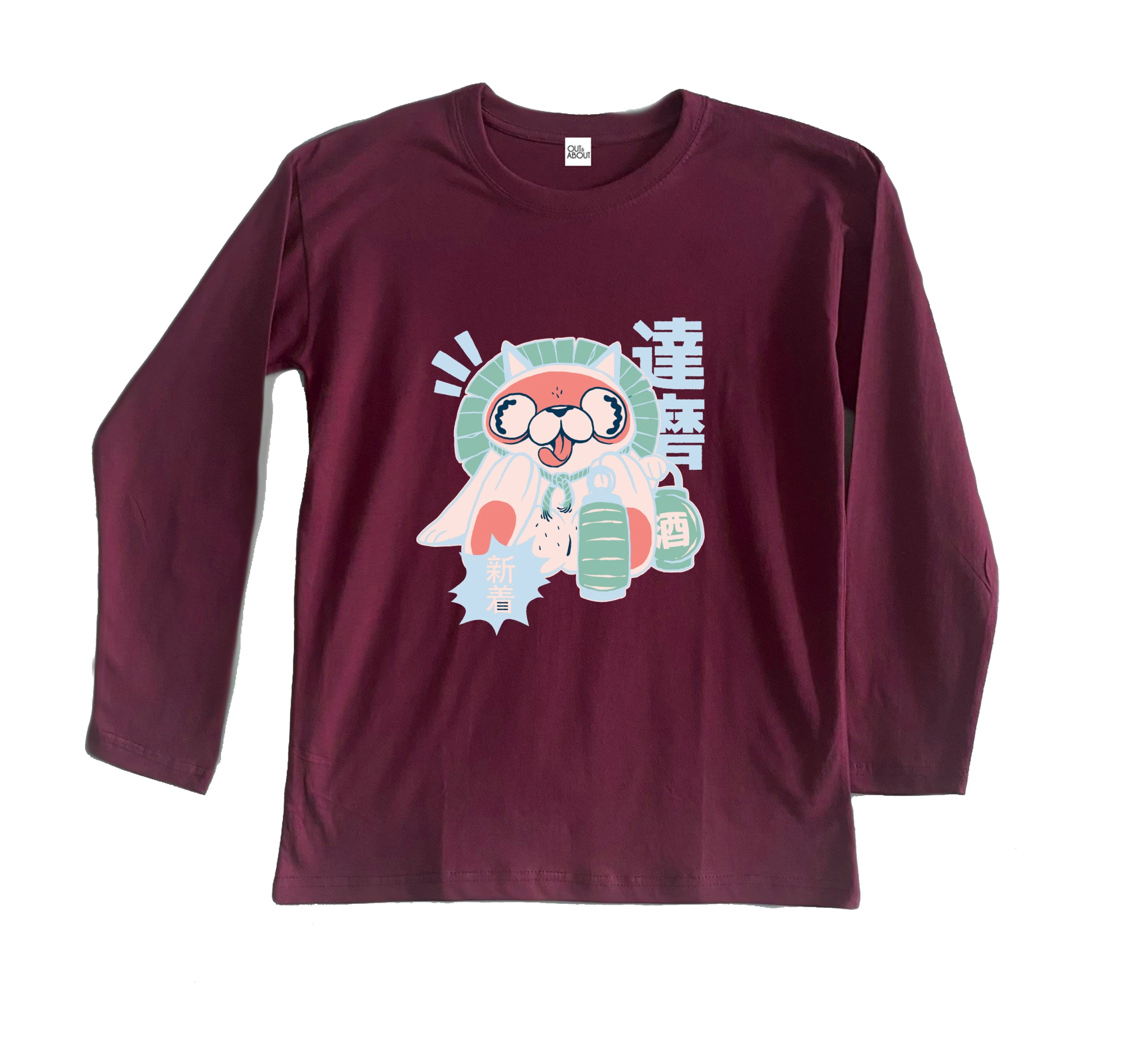 חולצה ארוכה Tanuki חולצה ארוכה Tanuki