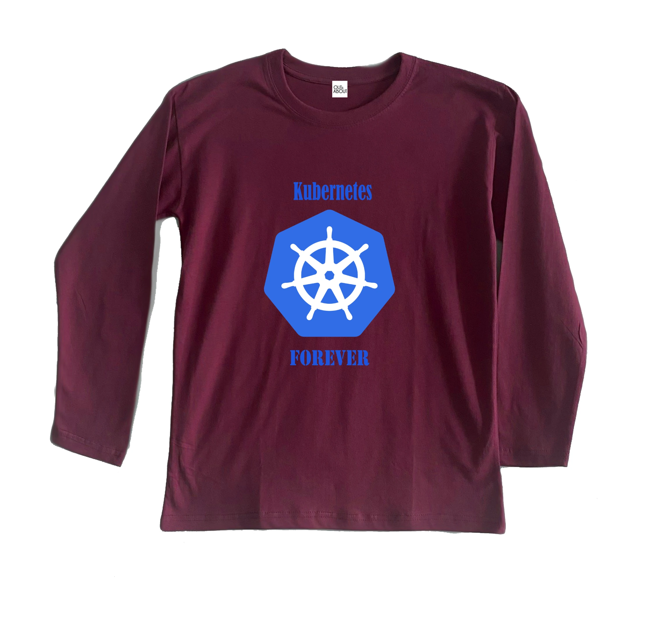 חולצה ארוכה Kubernetes חולצה ארוכה Kubernetes