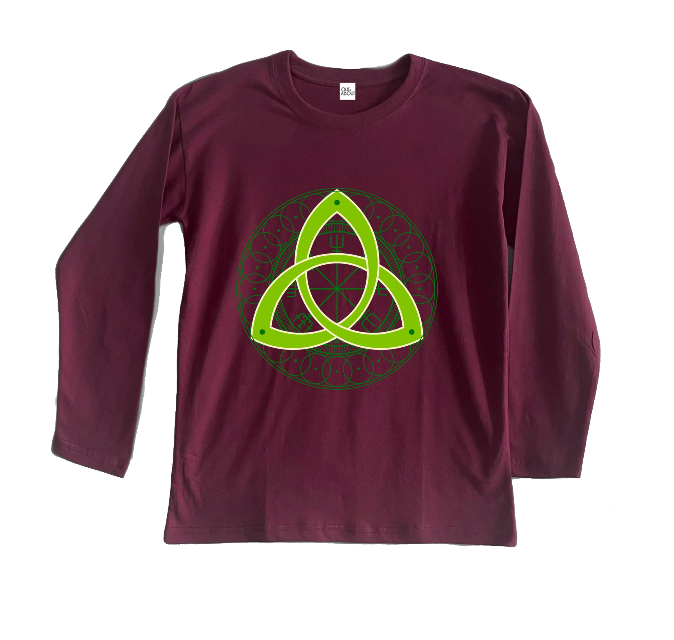 חולצה ארוכה טריקווטרה ירוקה חולצה ארוכה טריקווטרה ירוקה