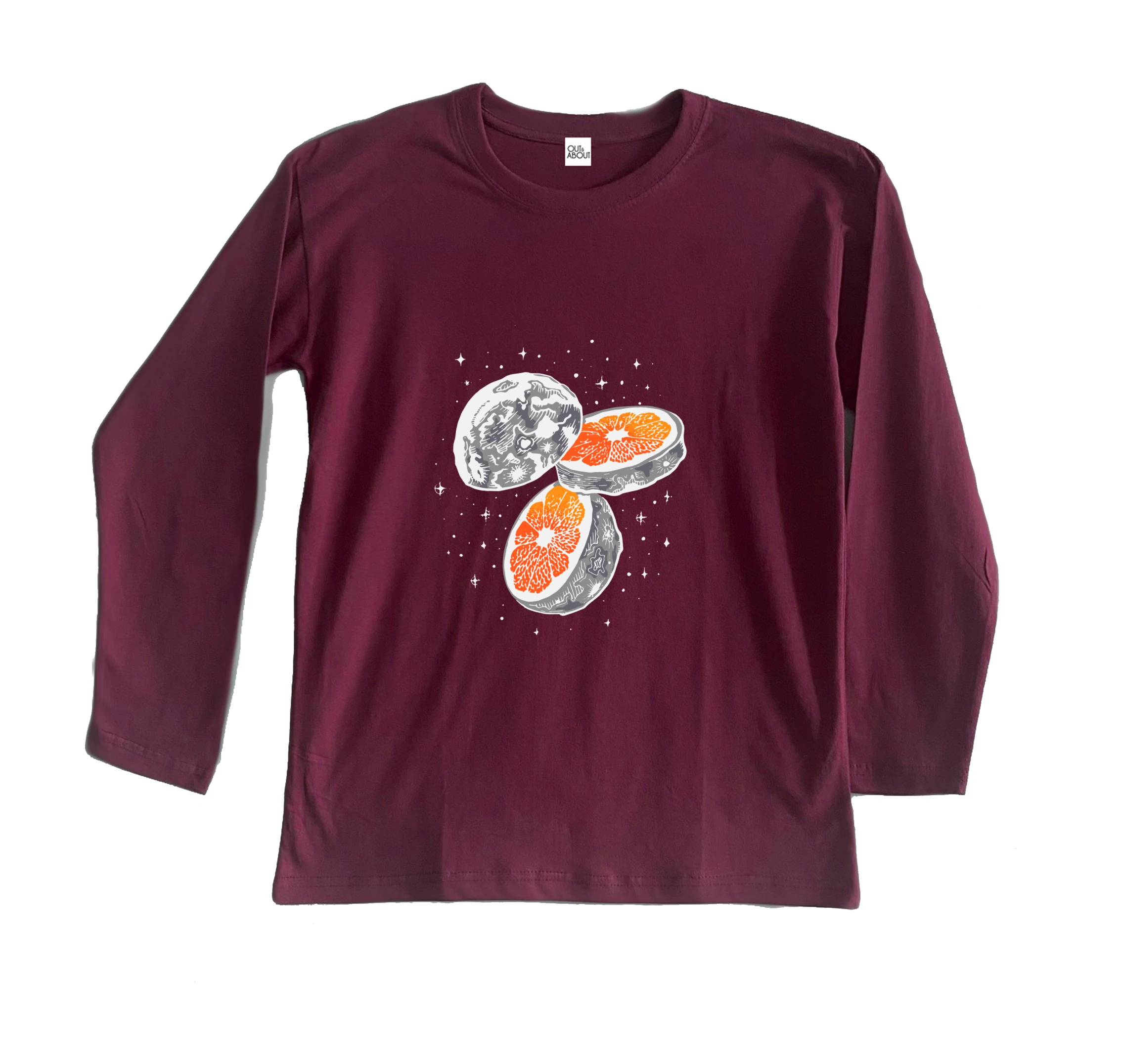 חולצה ארוכה ירח תפוז חולצה ארוכה ירח תפוז