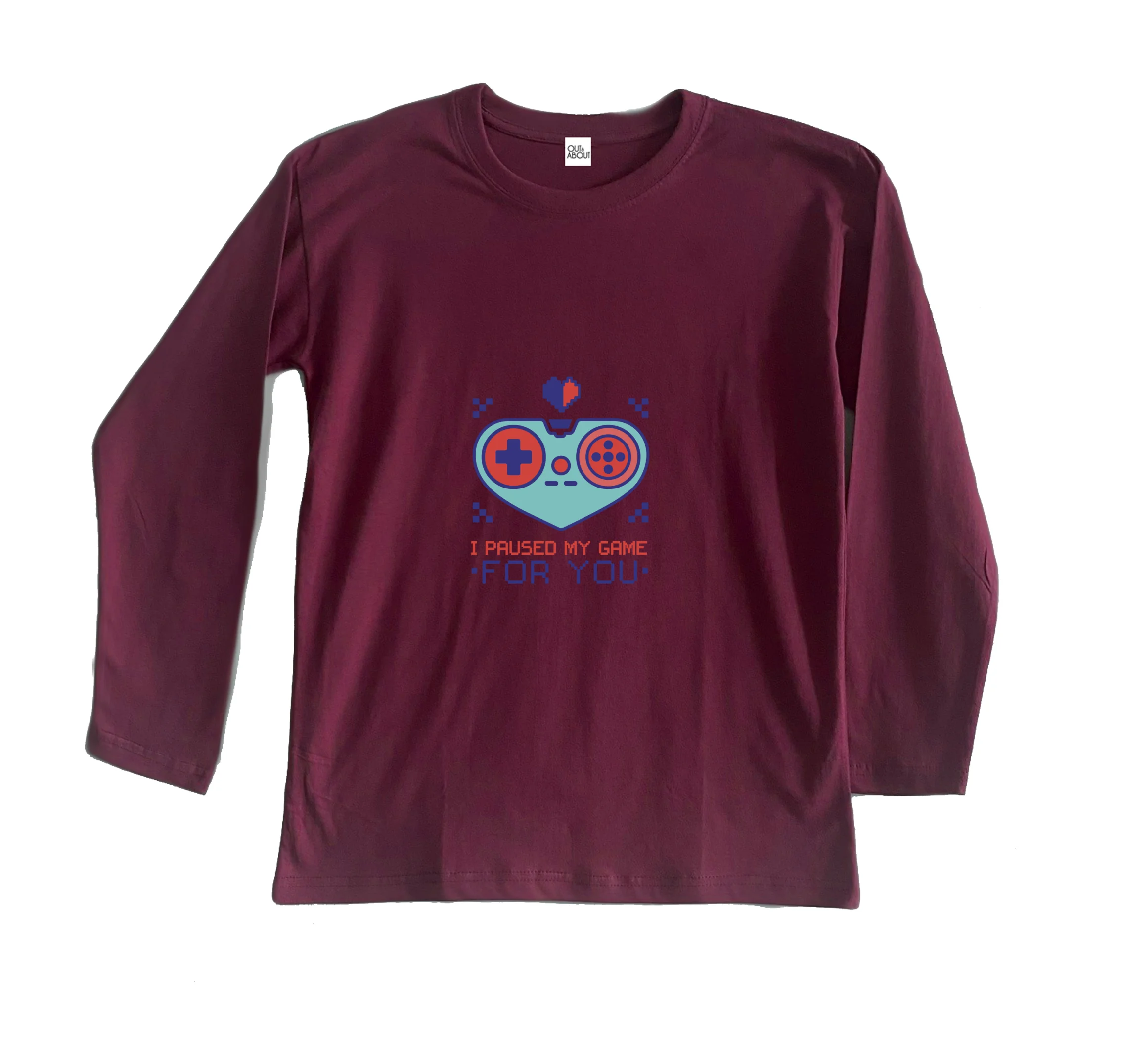 חולצה ארוכה יום האהבה – עצרתי משחק חולצה ארוכה יום האהבה – עצרתי משחק