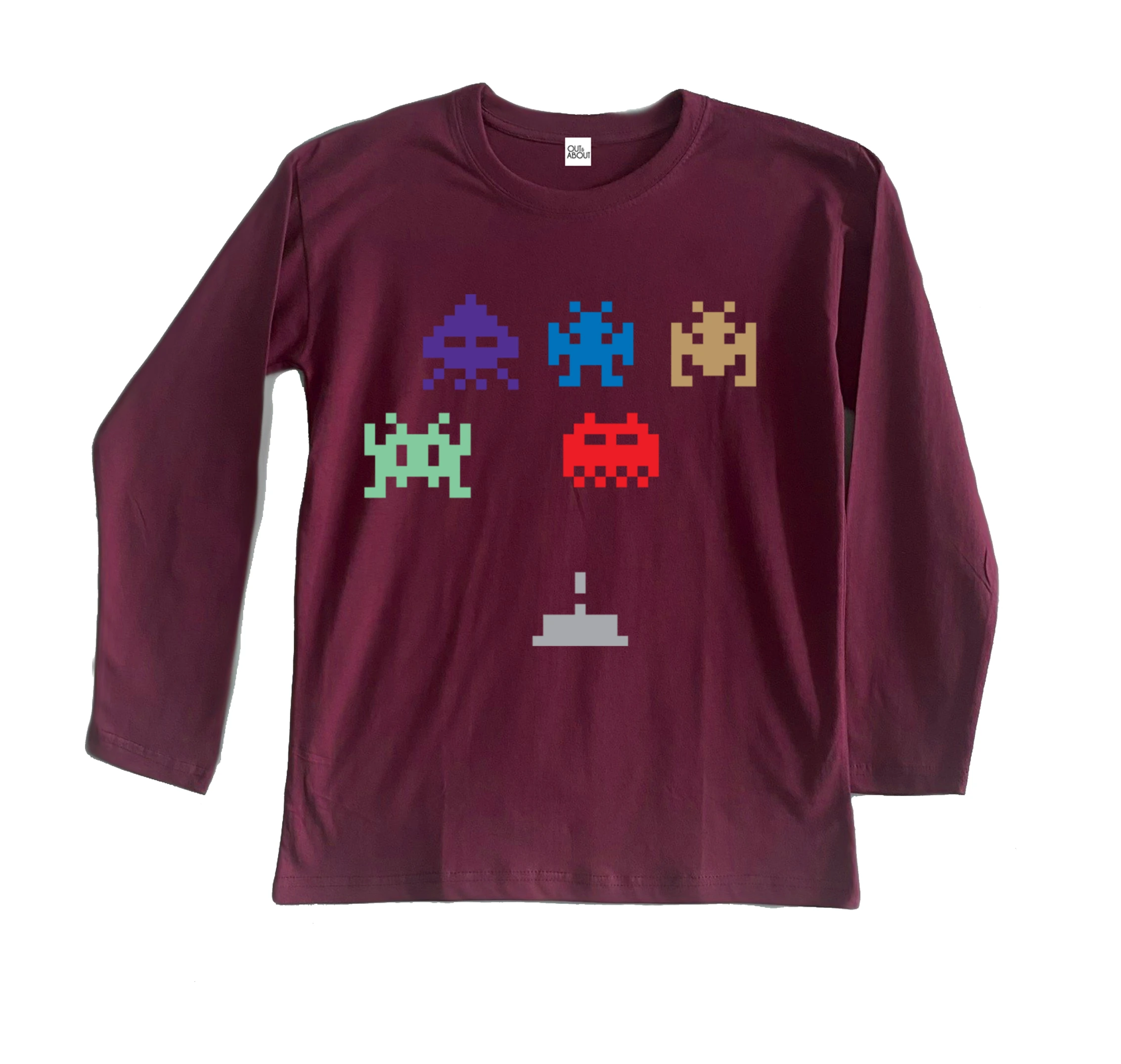 חולצה ארוכה משחק מחשב חולצה ארוכה משחק מחשב