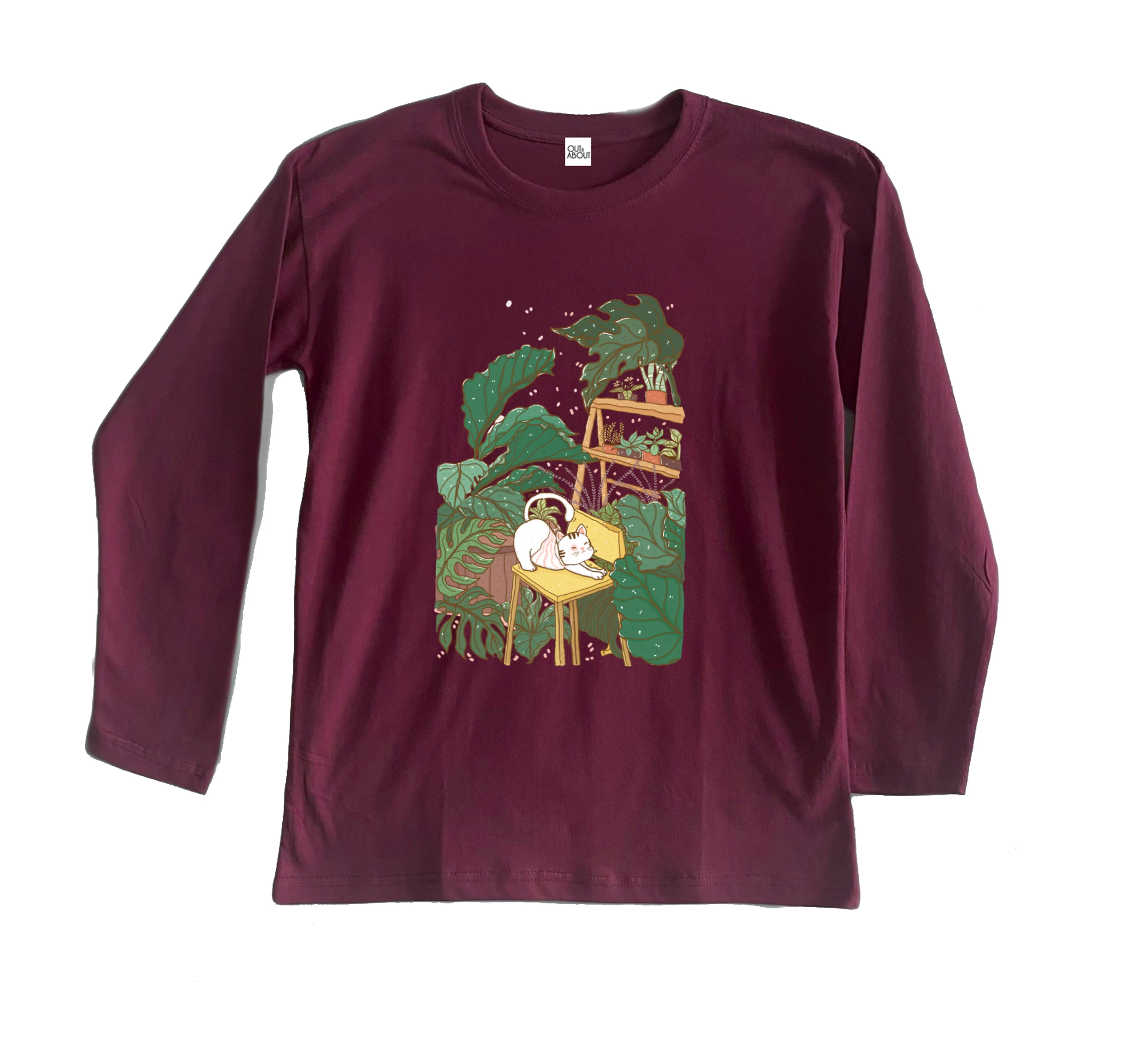 חולצה ארוכה חדר טרופיקל